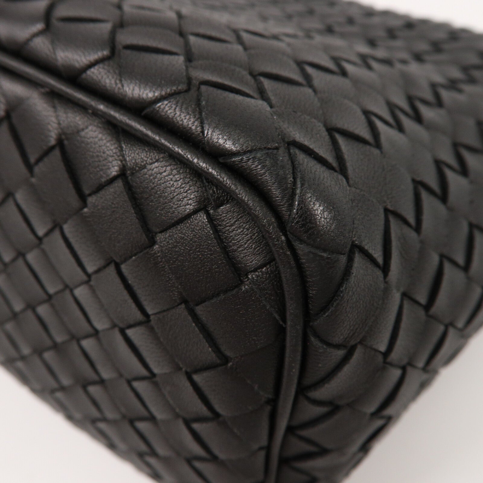 BOTTEGA VENETA Intrecciato皮革Hand Bag手挽袋