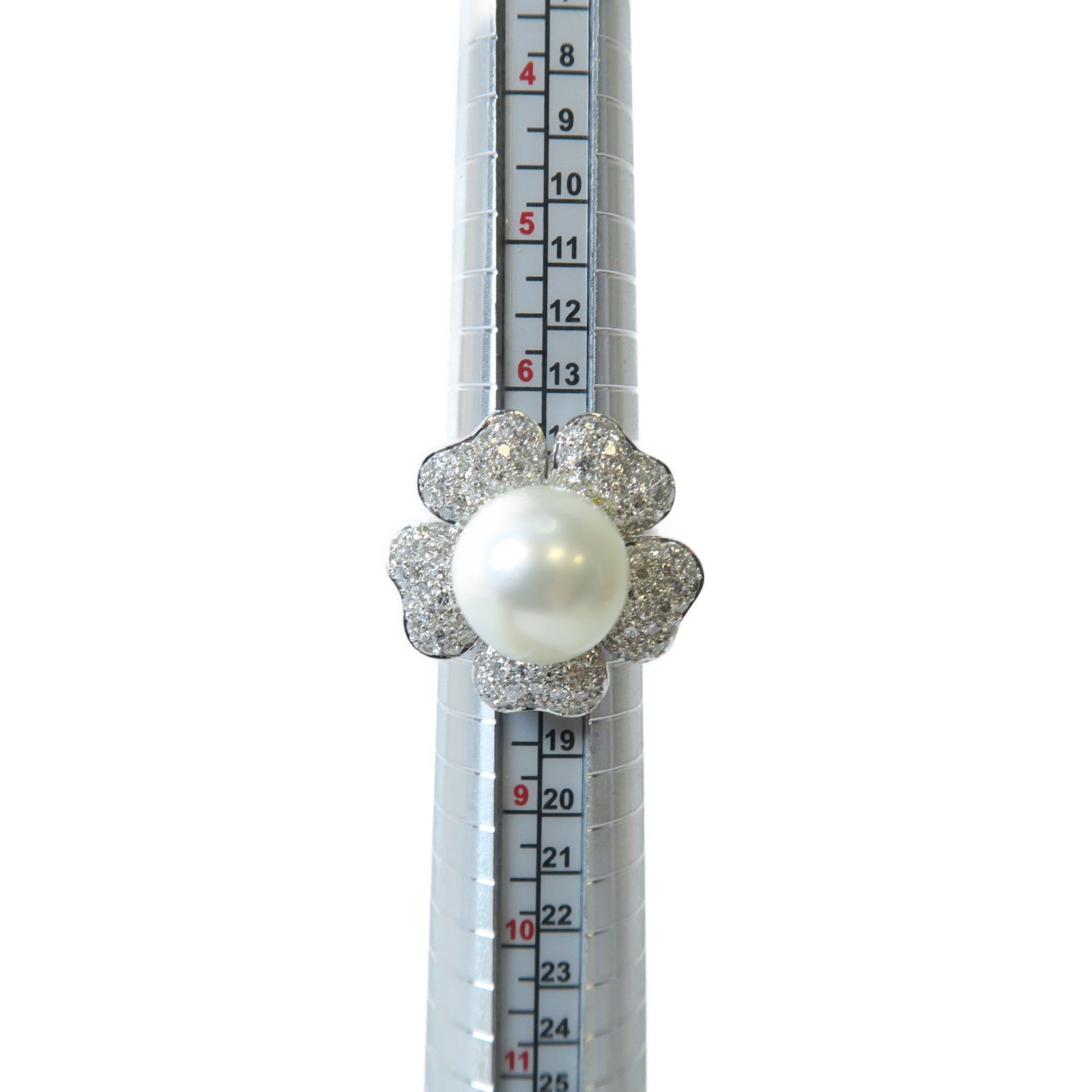 JEWELRY 【激減優惠】18K白金Ring戒指US#7