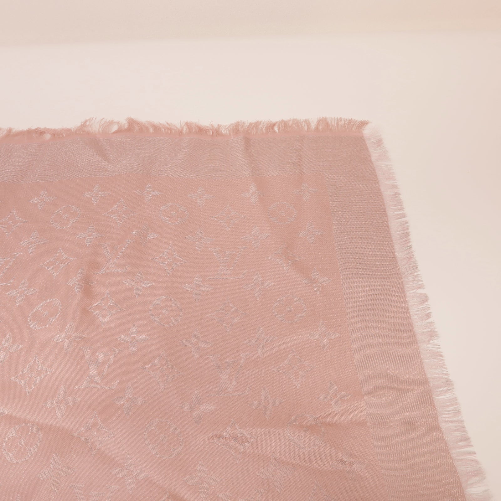 LOUIS VUITTON 【激減優惠】絲質/人造絲/羊毛Scarf絲巾粉紅色