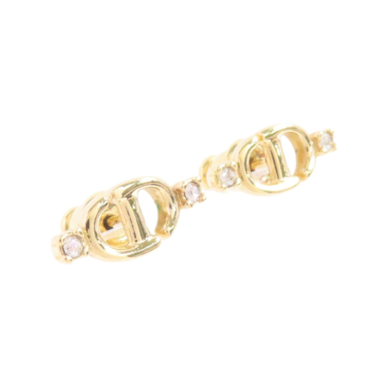 Dior 金屬CD Earrings金扣耳環