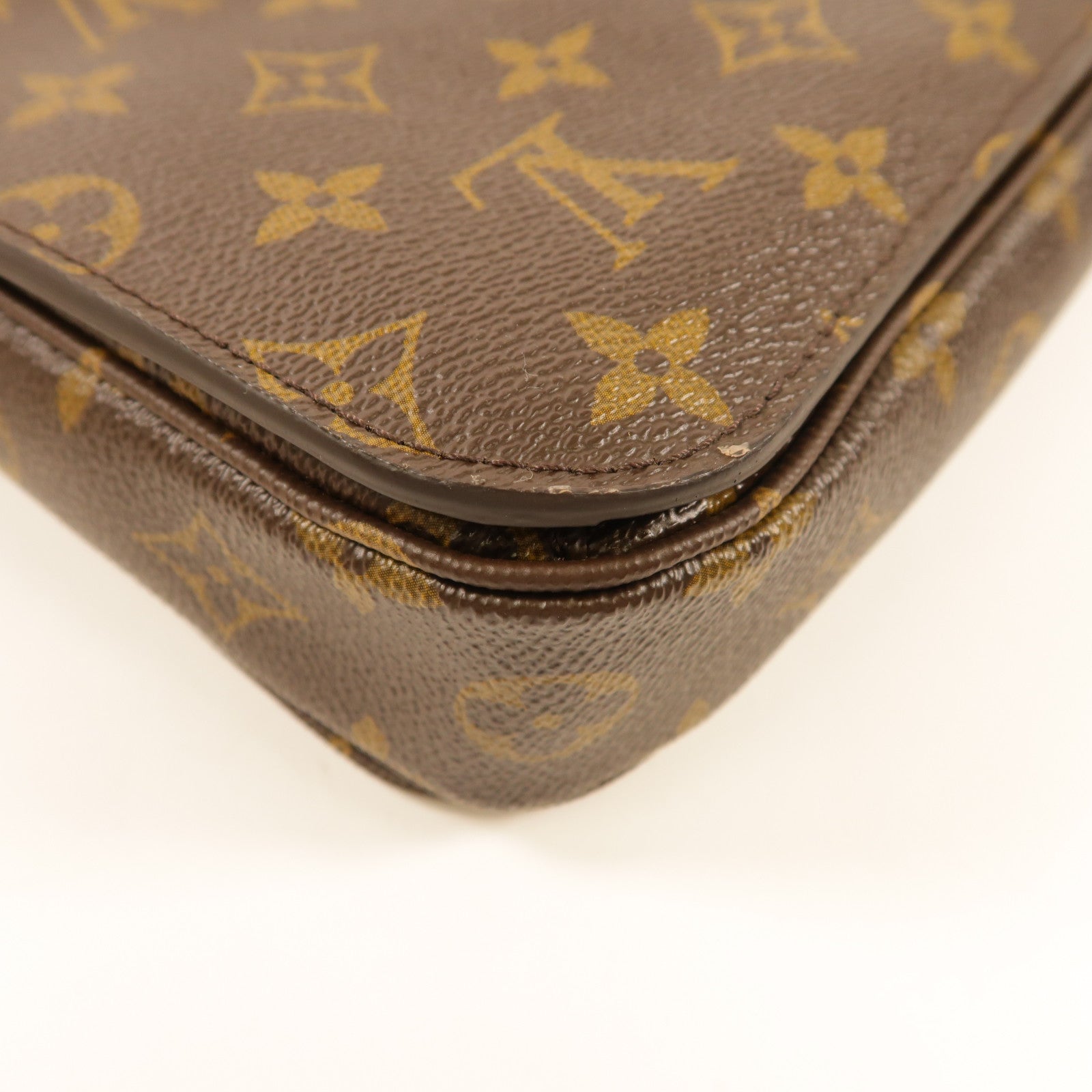 LOUIS VUITTON LV GHW Pochette Metis MM 2 Way Bag M44875 Monogram Brown