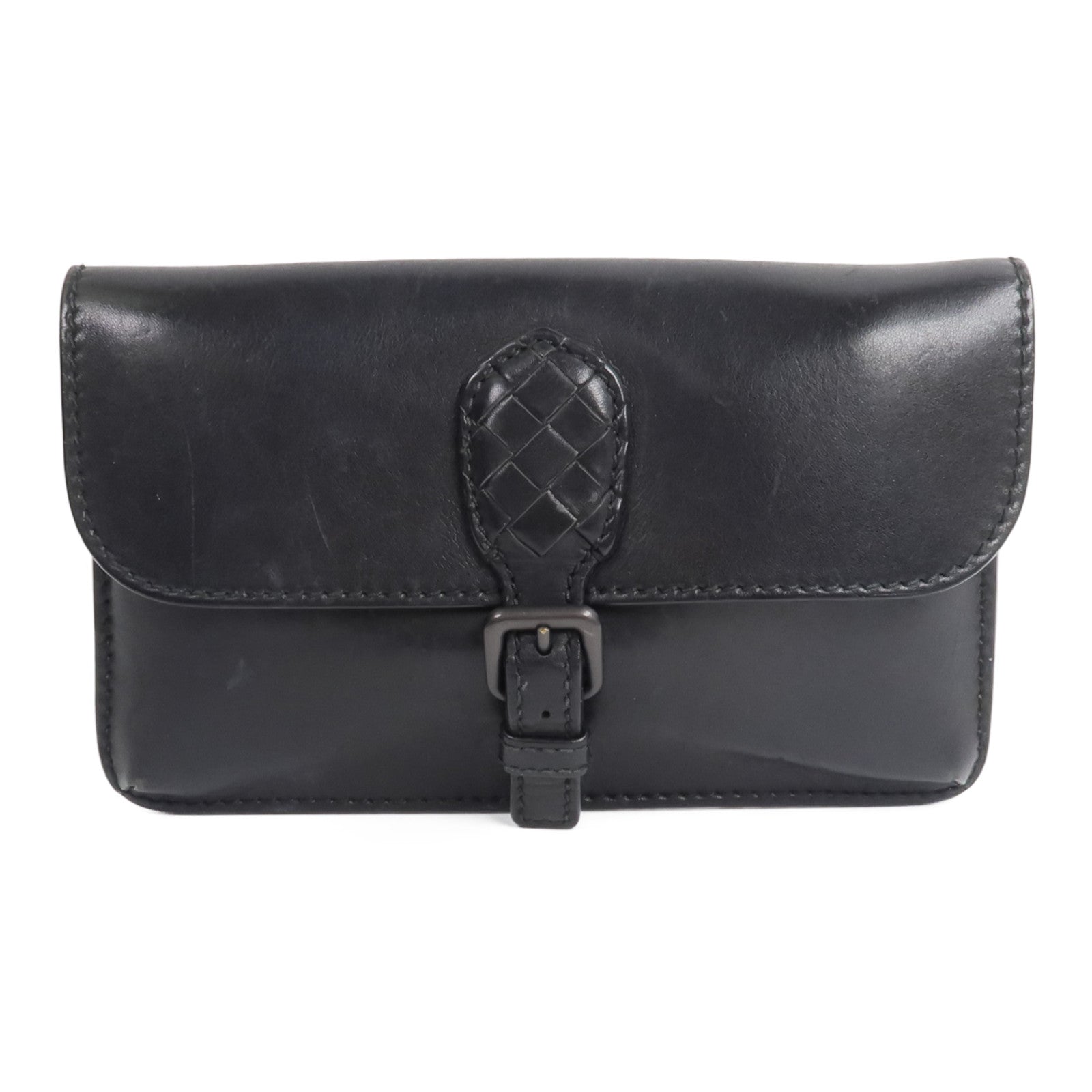 BOTTEGA VENETA 牛皮皮革Clutch手拿包