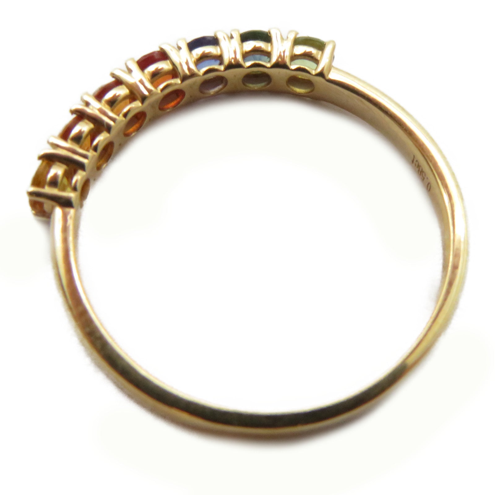 JEWELRY 【激減優惠】18K玫瑰金Diamond Ring 0.58ct鑽石戒指US#5.5