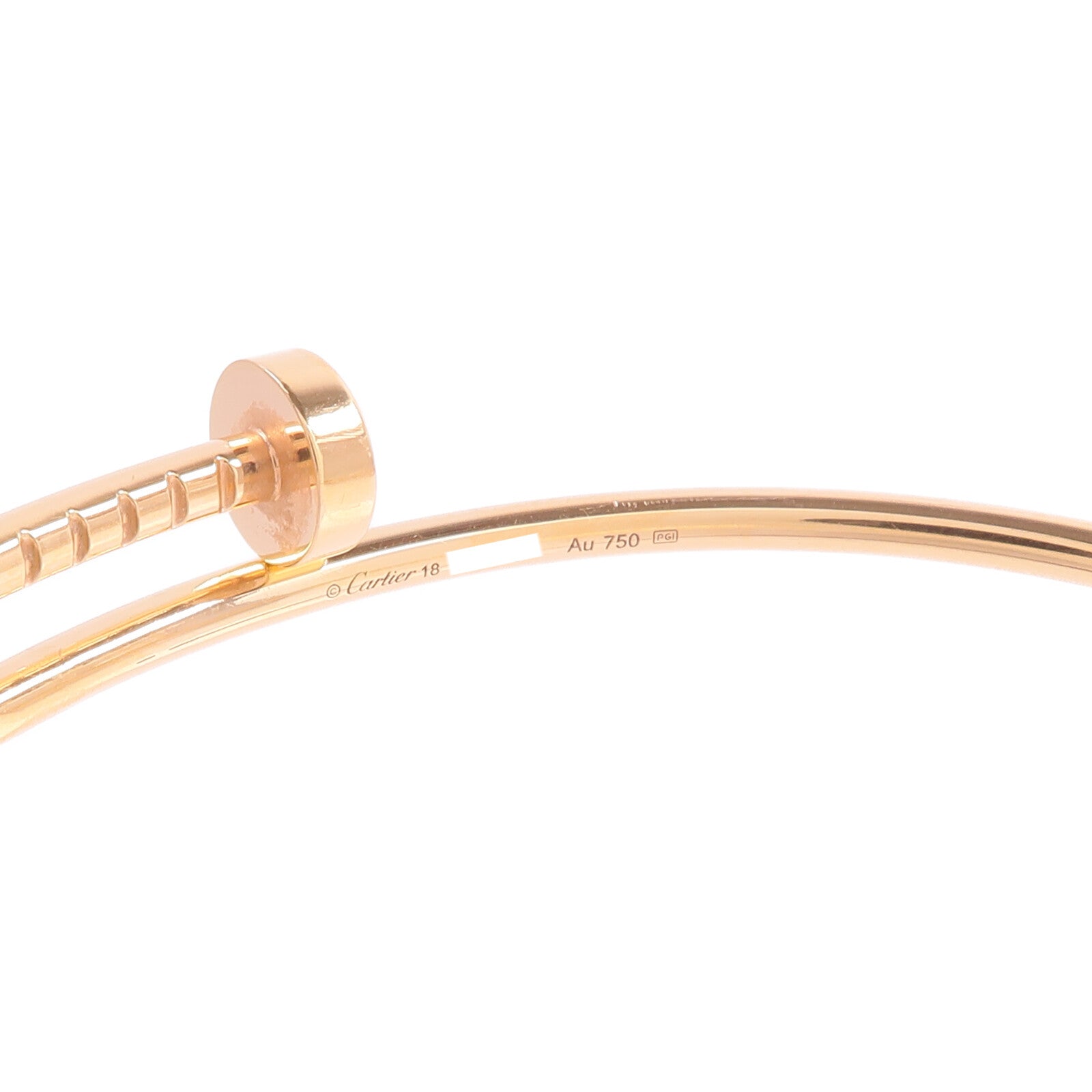 CARTIER 18K玫瑰金Juste un Clou Bracelet手鐲