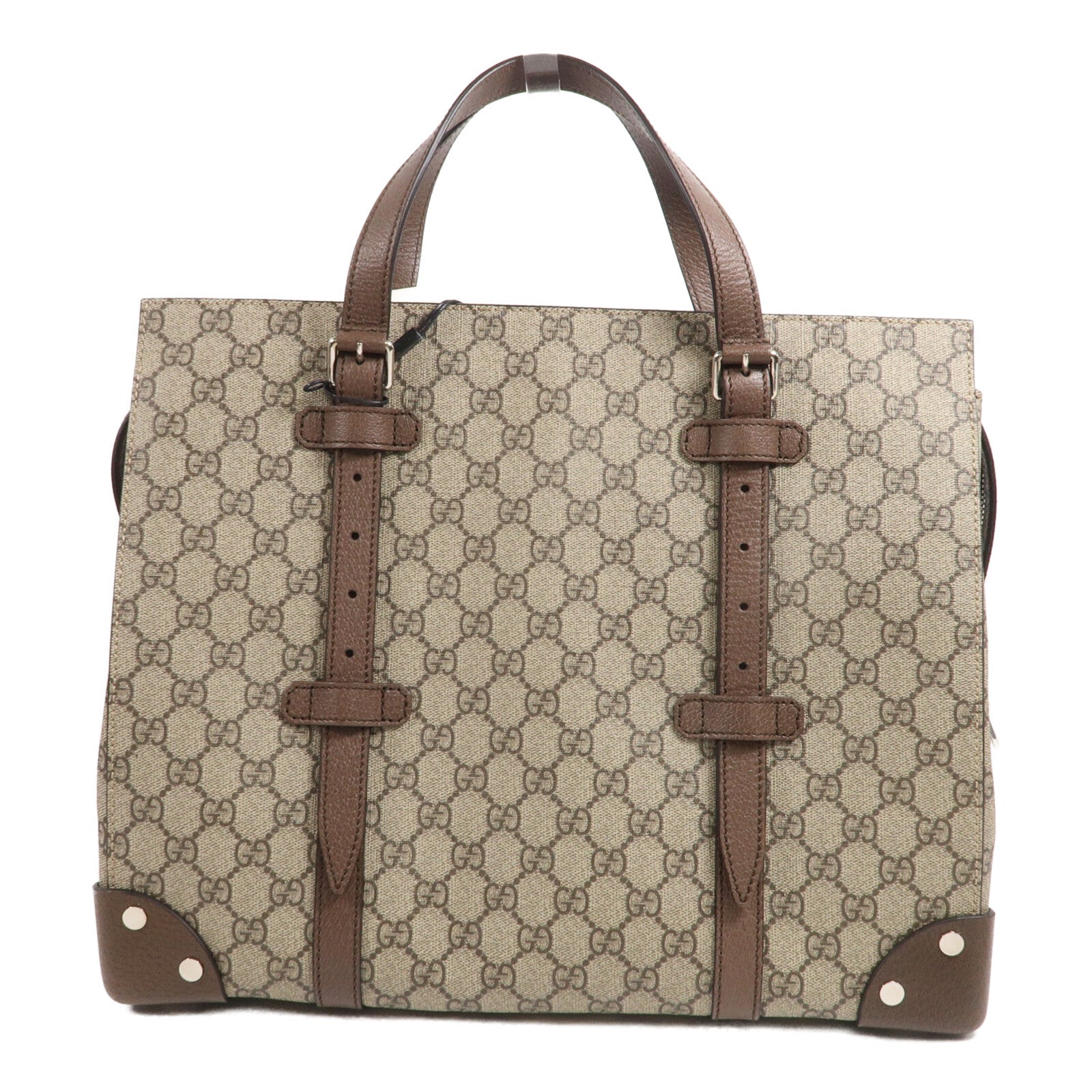 GUCCI 塗層帆布Bucket Travel Tote手挽袋