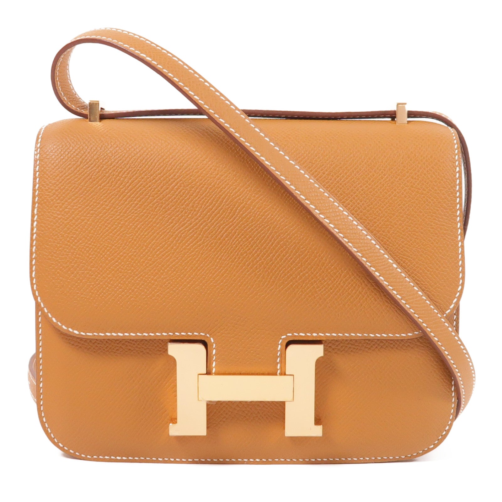 HERMES Epsom皮革Constance Mini肩背袋