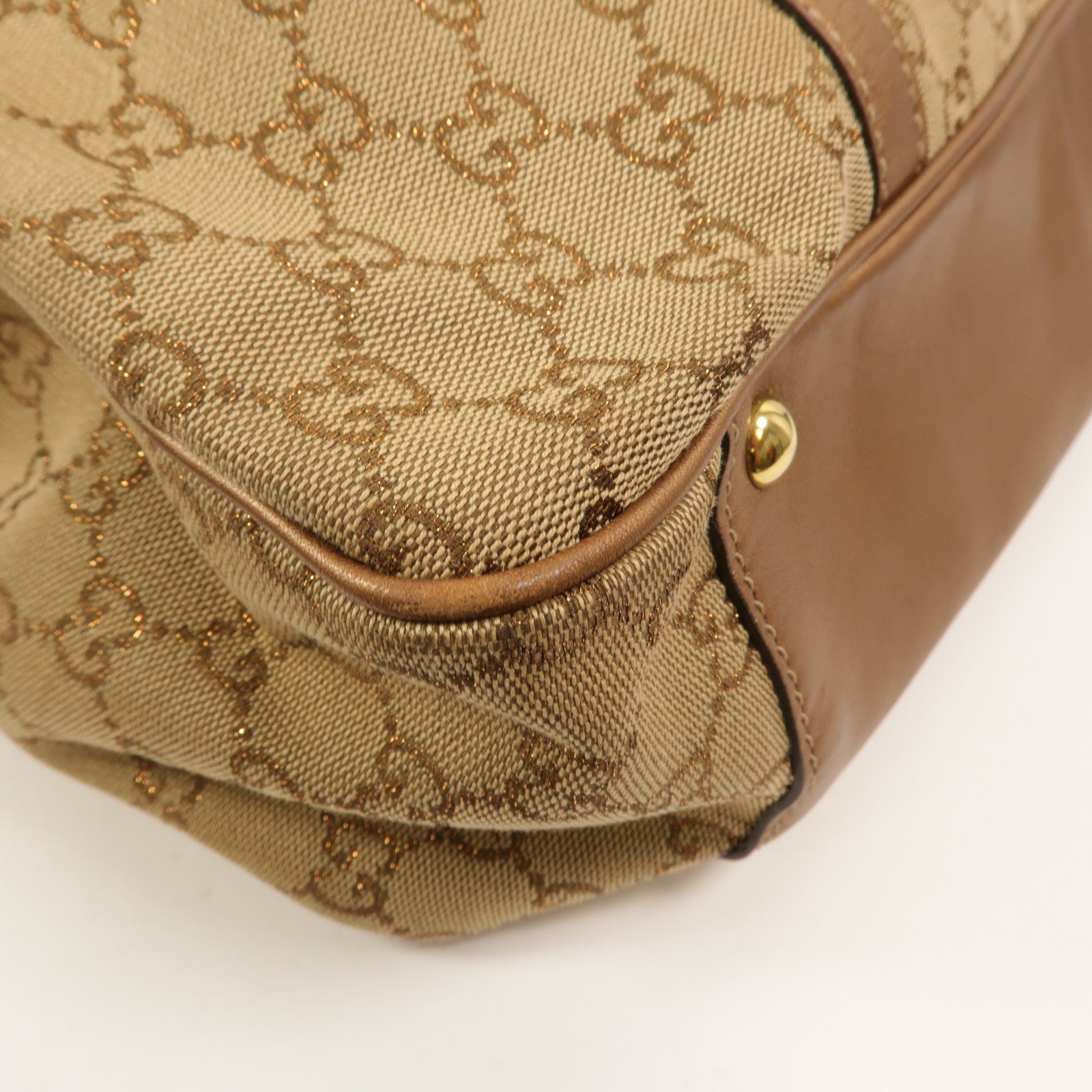 GUCCI 帆布GG Tote Bag肩背袋