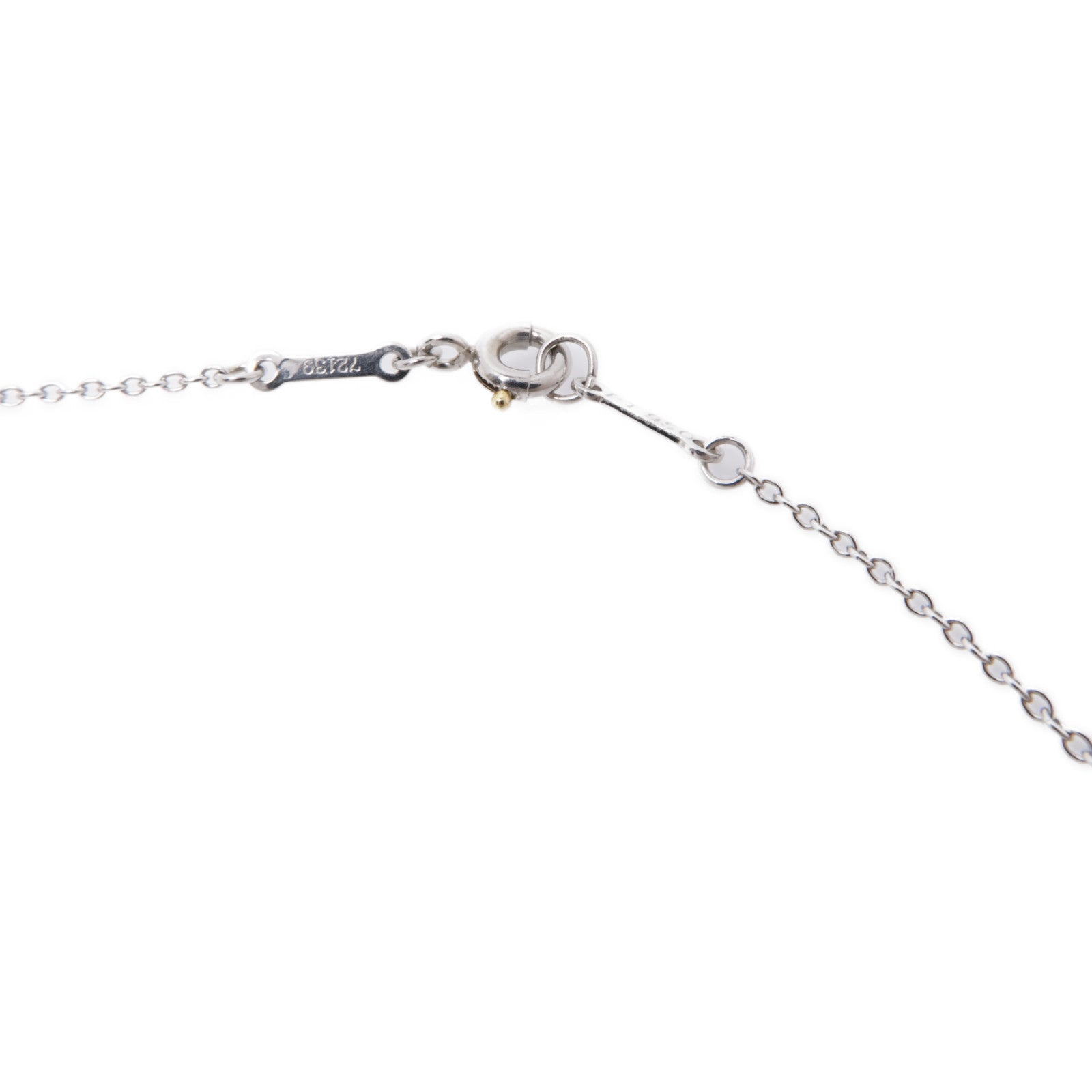 TIFFANY＆CO 【激減優惠】PT950鉑金Diamond By The Yard Necklace鑽石項鍊