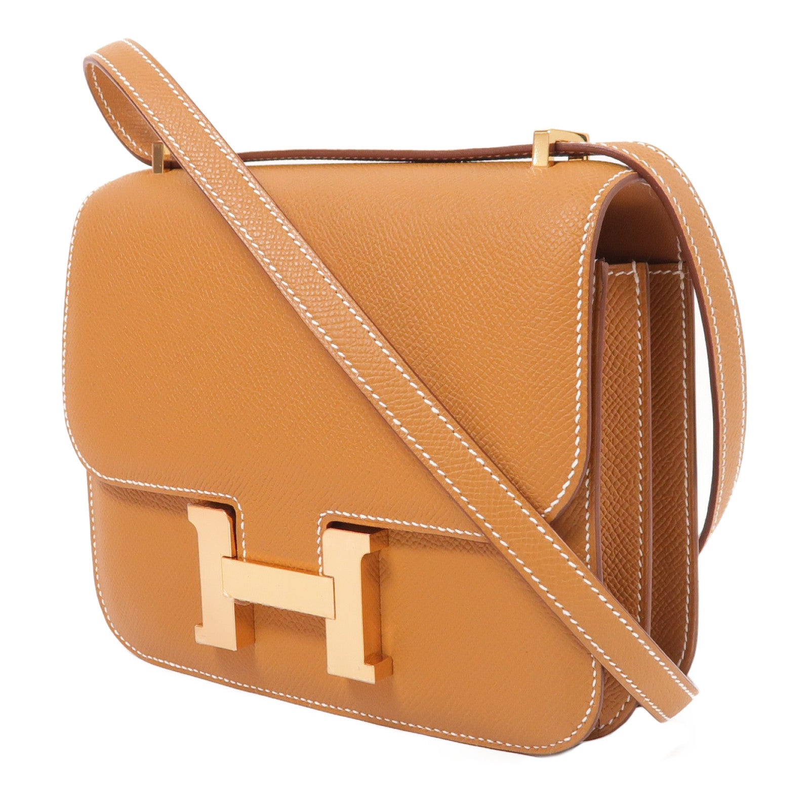 HERMES Epsom皮革Constance Mini肩背袋