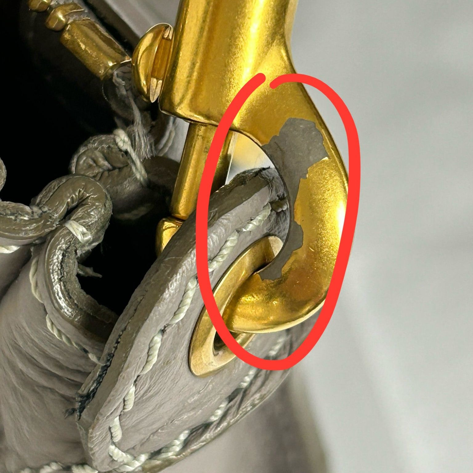 Chloe 牛皮皮革Mini Marcie金扣手挽肩背兩用袋