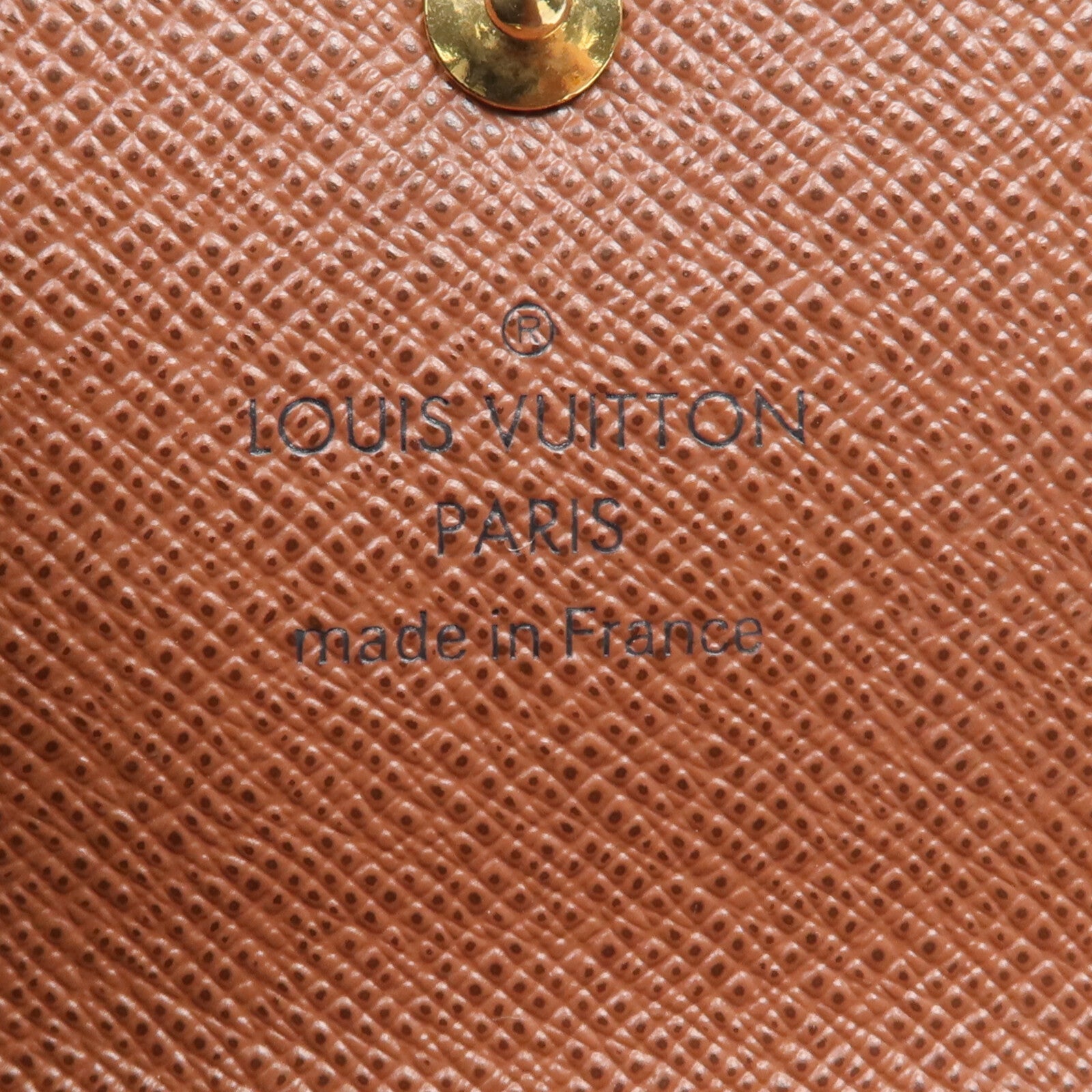 LOUIS VUITTON Monogram 6 Key Holder金扣鎖匙包