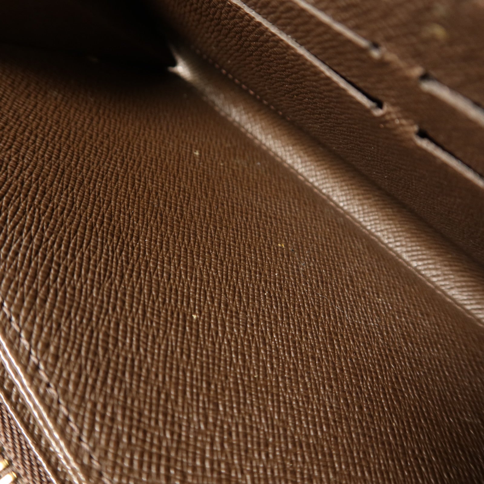 LOUIS VUITTON Damier Zippy Long Wallet金扣長錢包