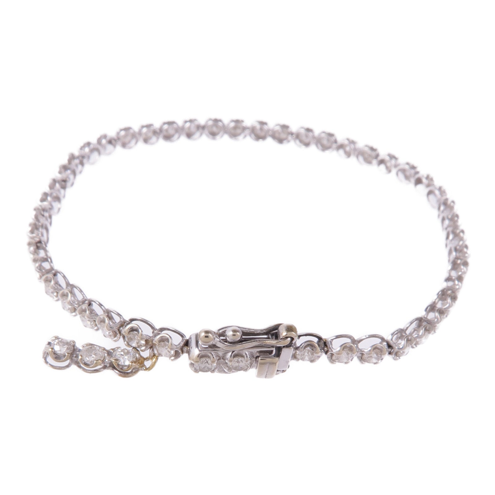 JEWELRY 18K白金Diamond Bracelet鑽石項鍊