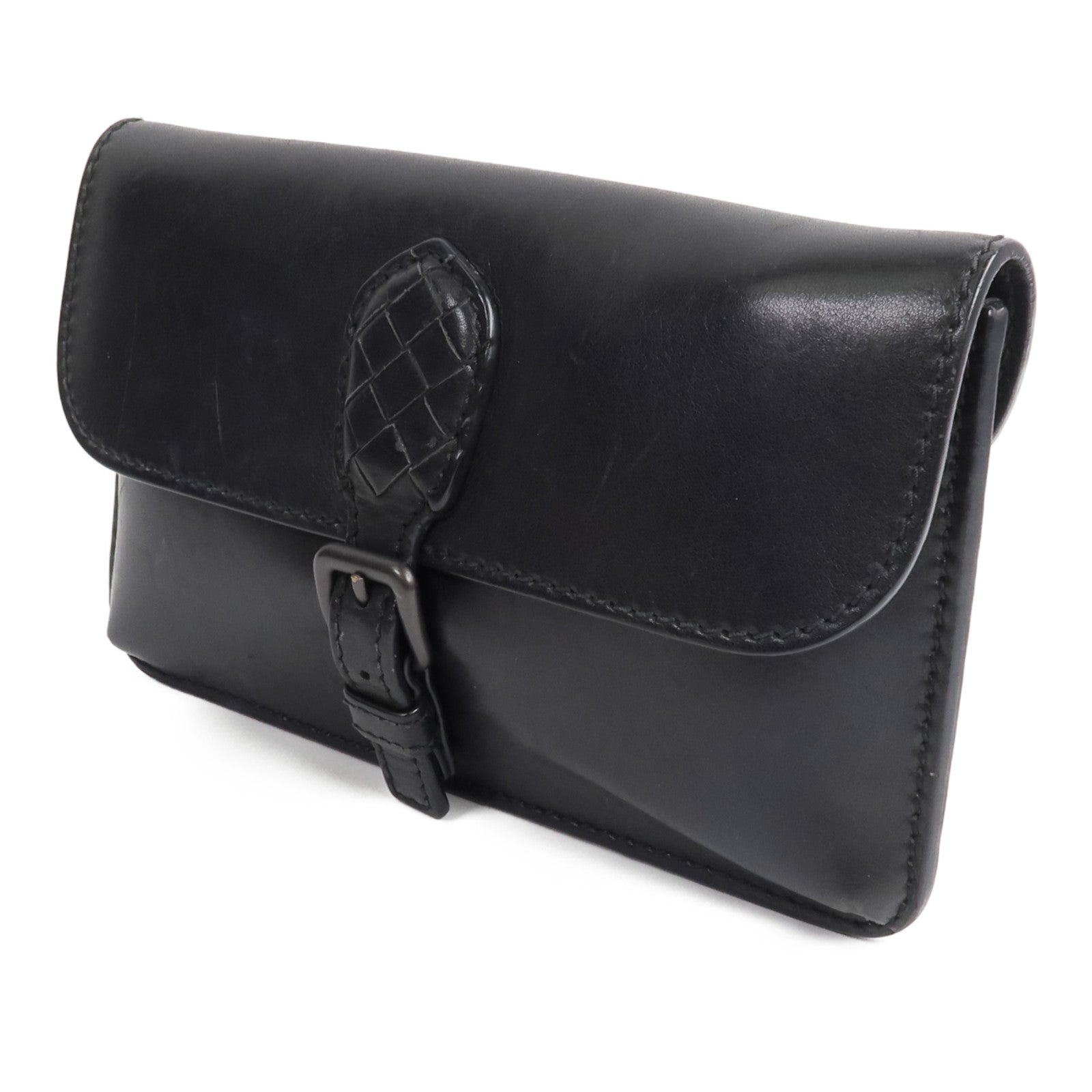 BOTTEGA VENETA 牛皮皮革Clutch手拿包