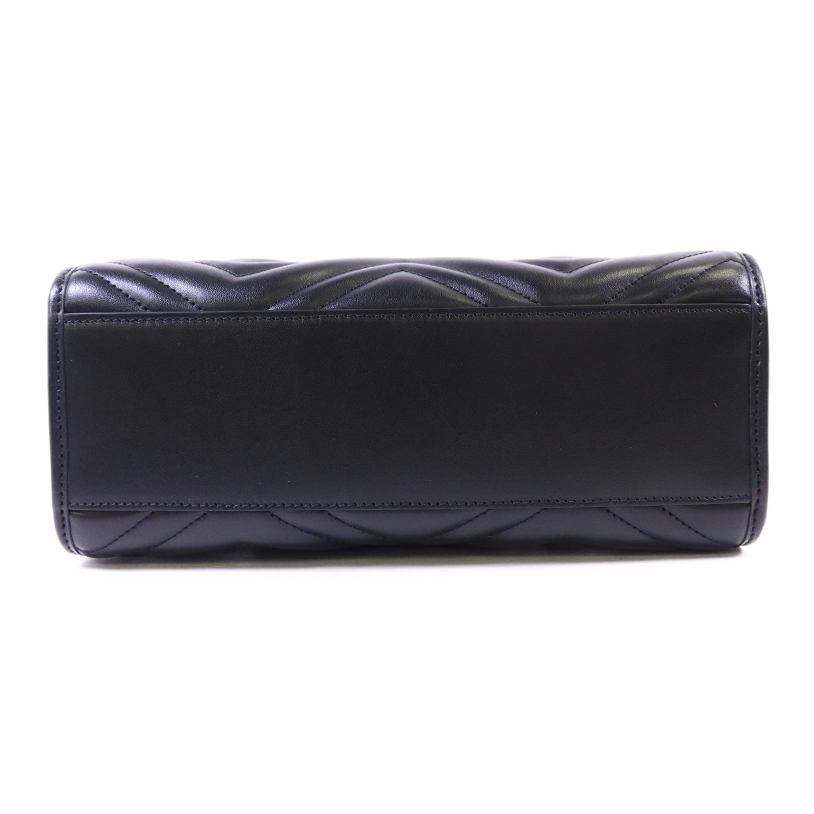 GUCCI 牛皮皮革GG Marmont Small Totel金扣鏈帶肩背袋