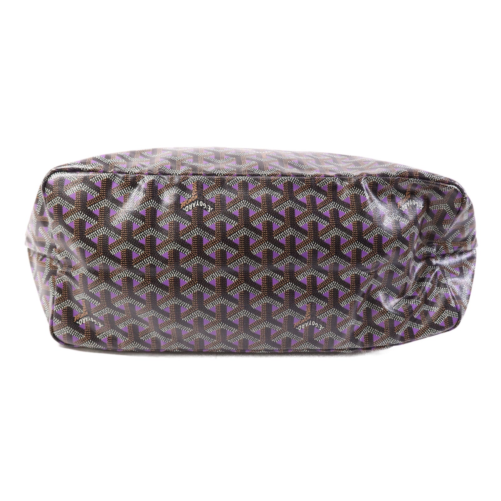 GOYARD 塗層帆布Saint Louis PM銀扣手挽袋