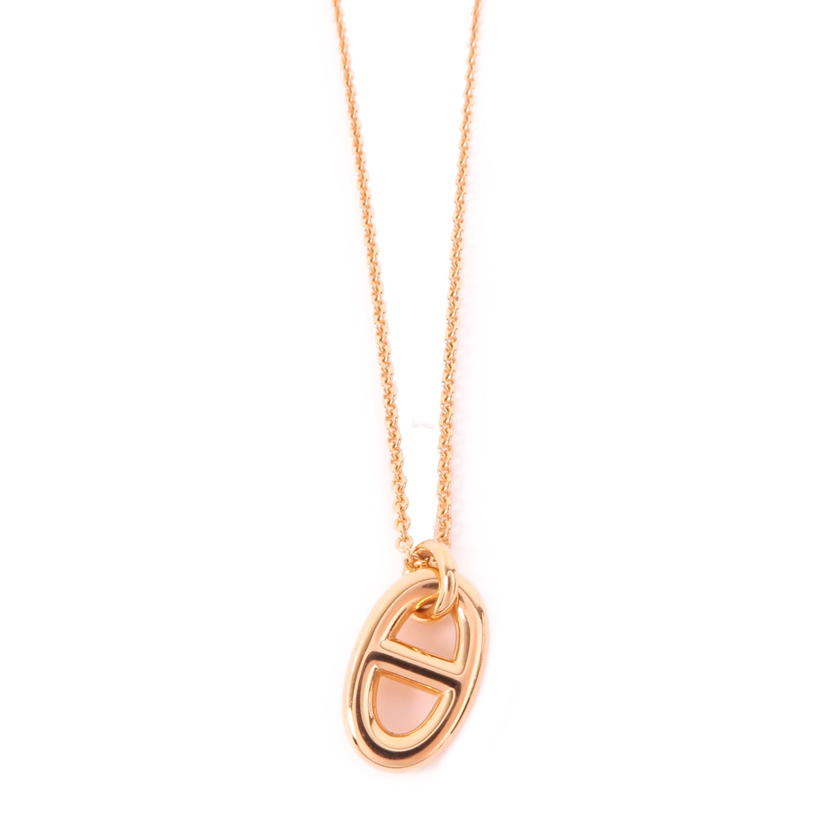 HERMES 18K玫瑰金Farandole Pendant項鍊