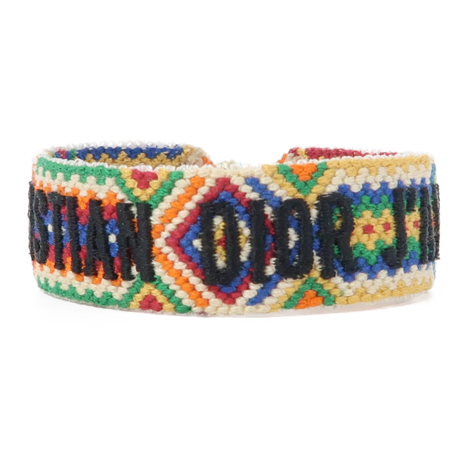Dior 棉製J'Adior Bracelet手鐲彩色