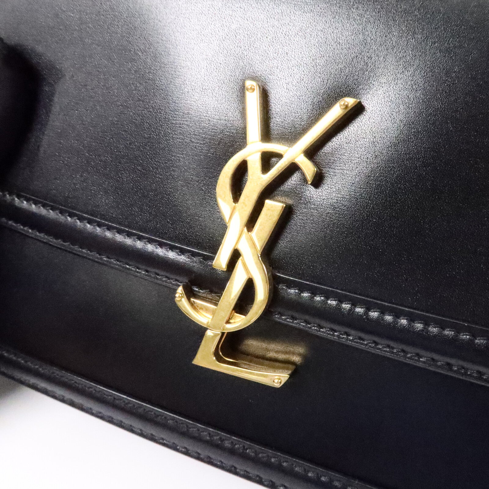 SAINT LAURENT 牛皮皮革Solferino Box肩背袋