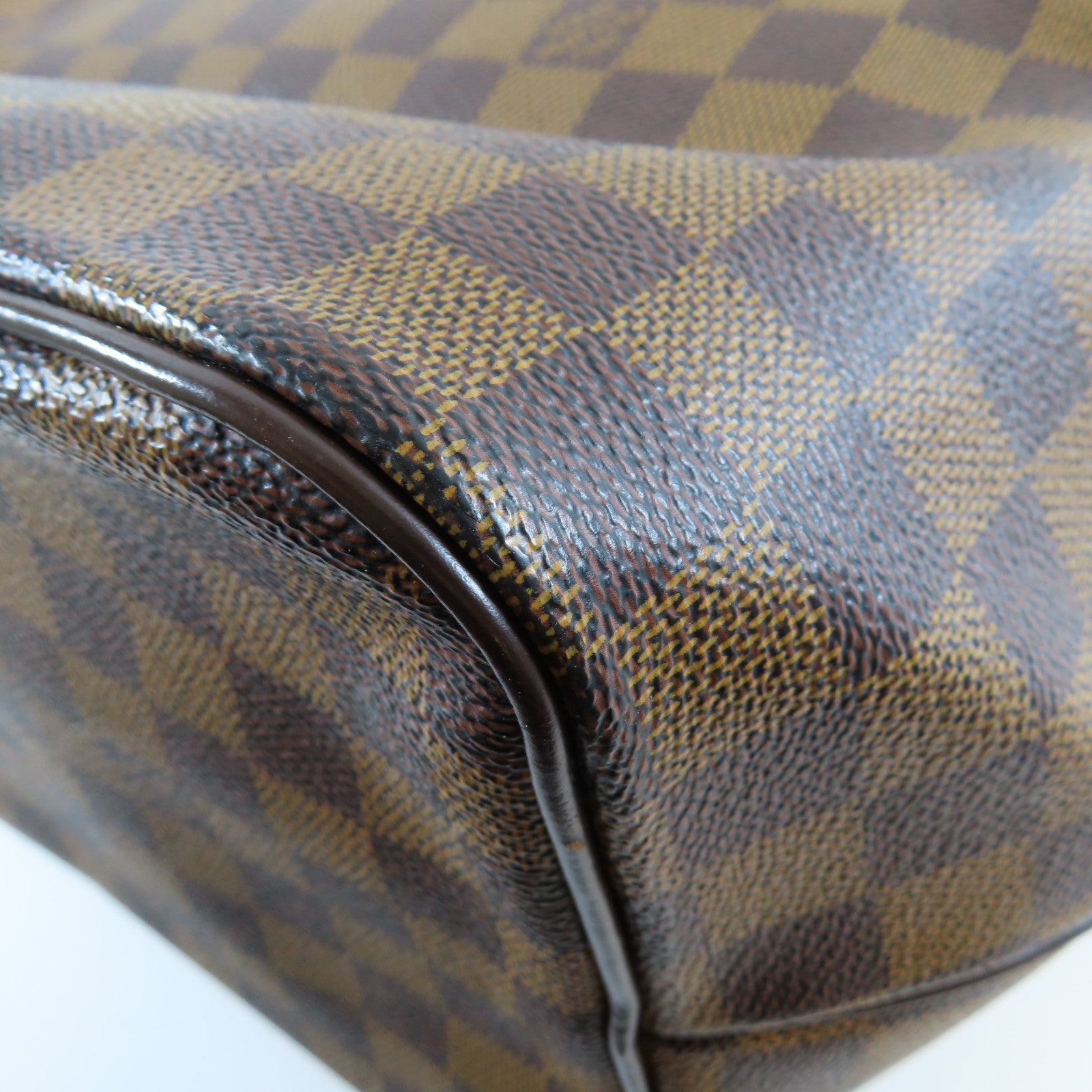 LOUIS VUITTON **【激減優惠】Damier Ebene Westminster GM金扣肩背袋啡色