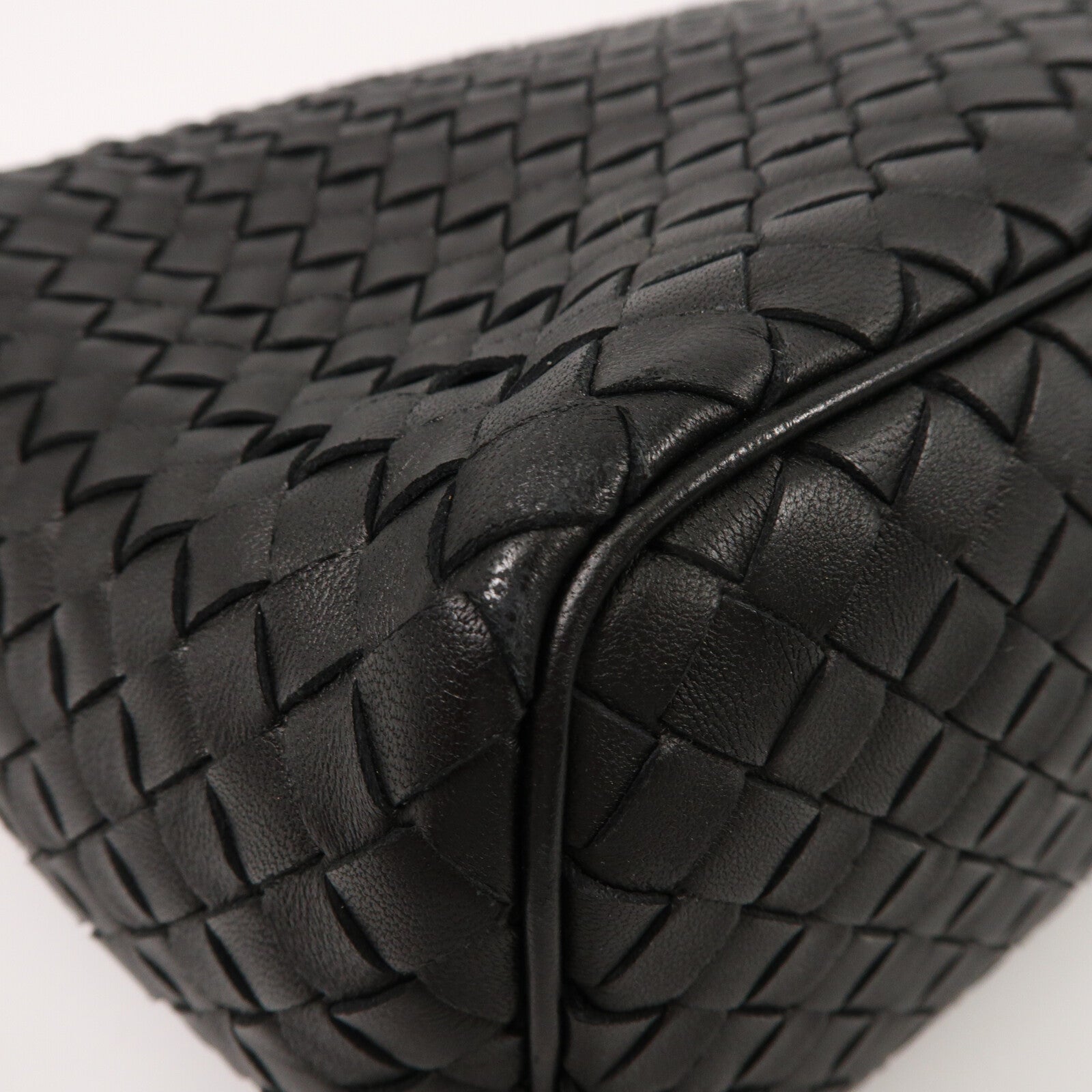 BOTTEGA VENETA Intrecciato皮革Hand Bag手挽袋