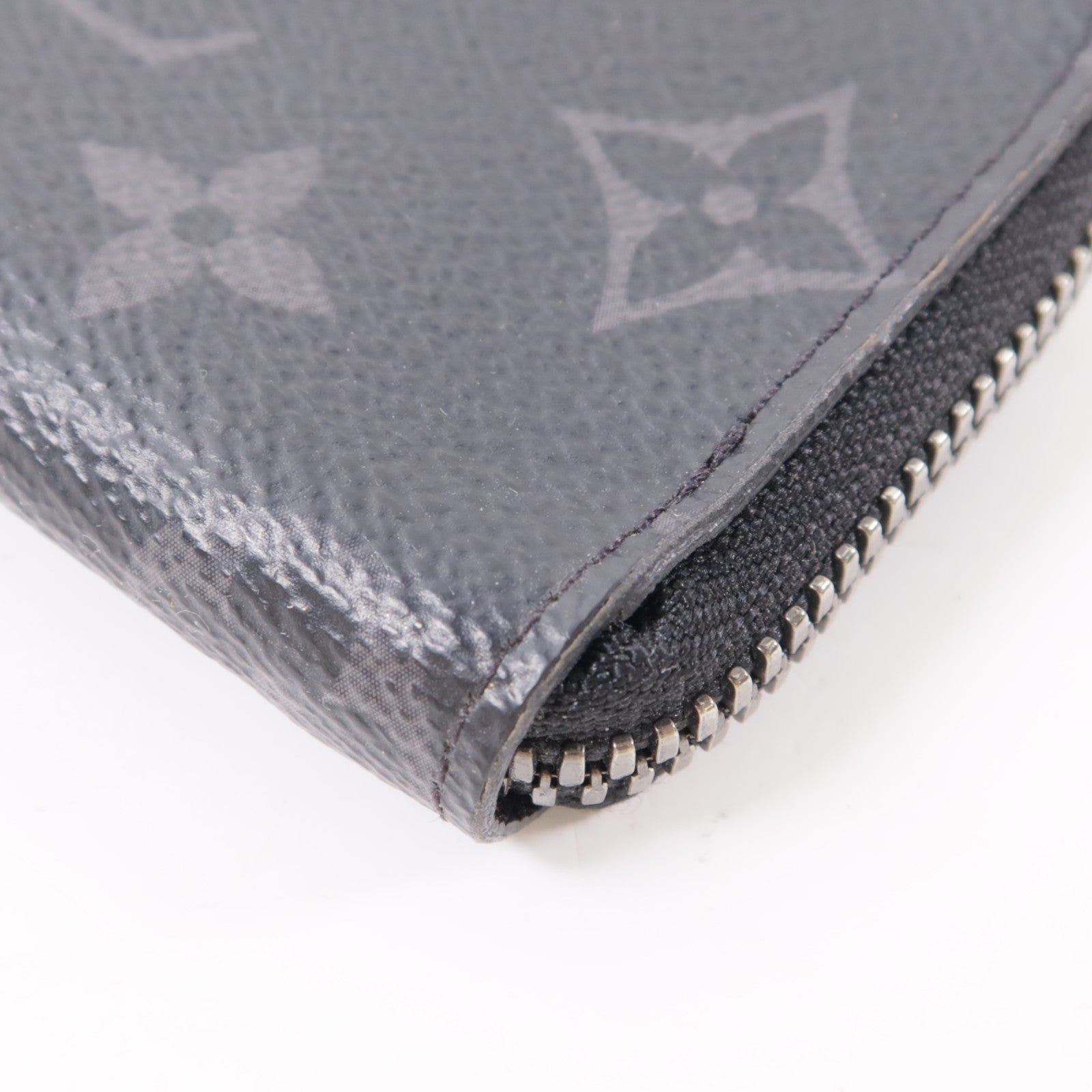 LOUIS VUITTON 【激減優惠】Monogram Eclipse Porte Monnaie Jour銀扣零錢包