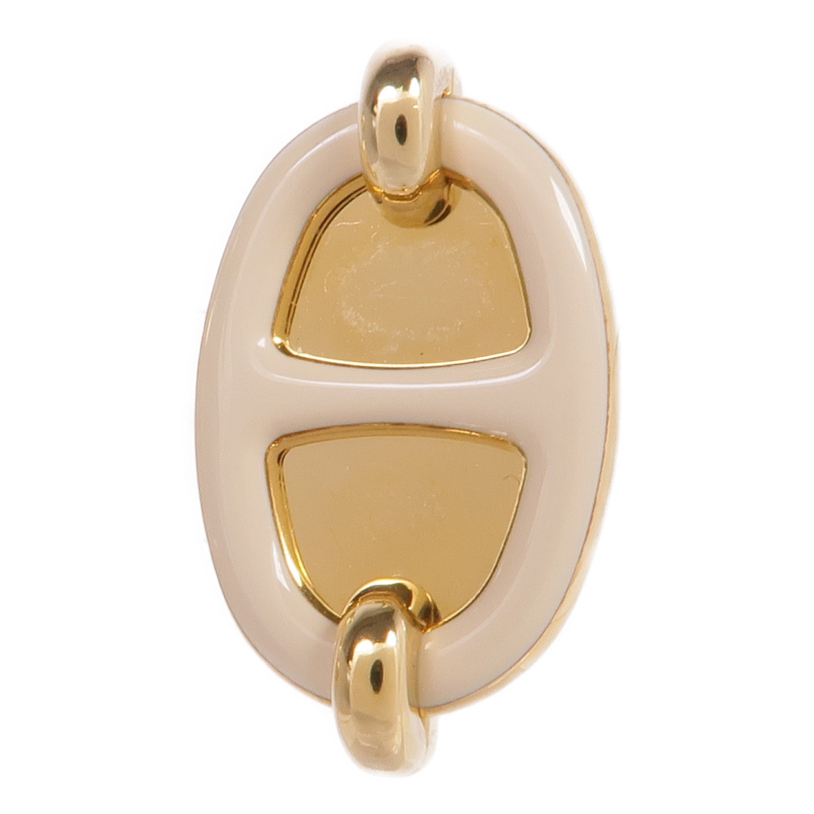 HERMES 【激減優惠】金屬Mini Maillon Earrings耳環