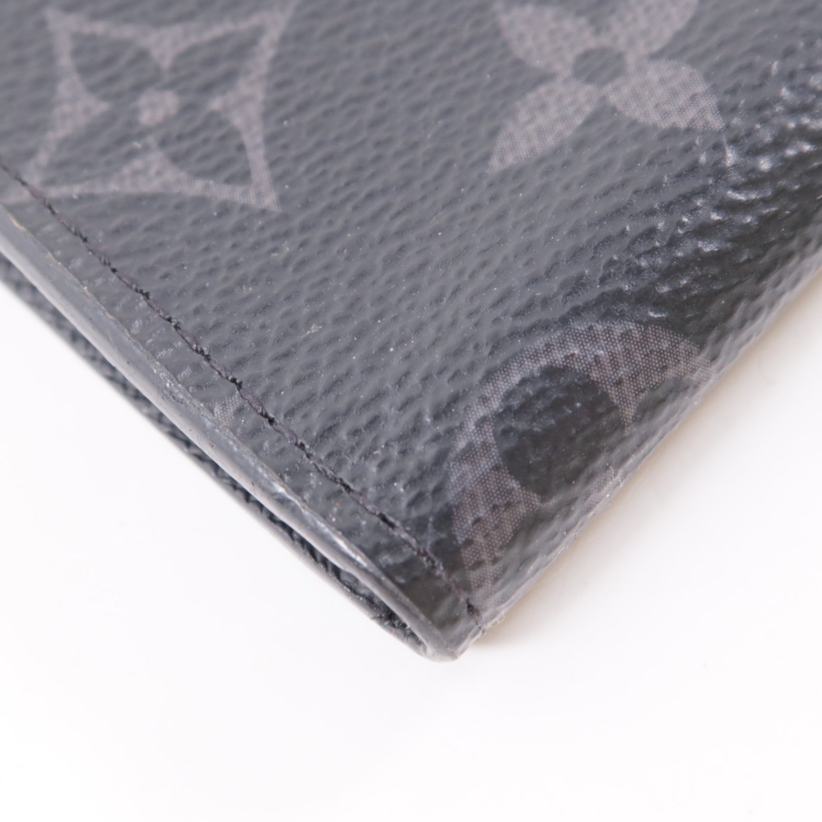 LOUIS VUITTON 【激減優惠】Monogram Eclipse Porte Monnaie Jour銀扣零錢包