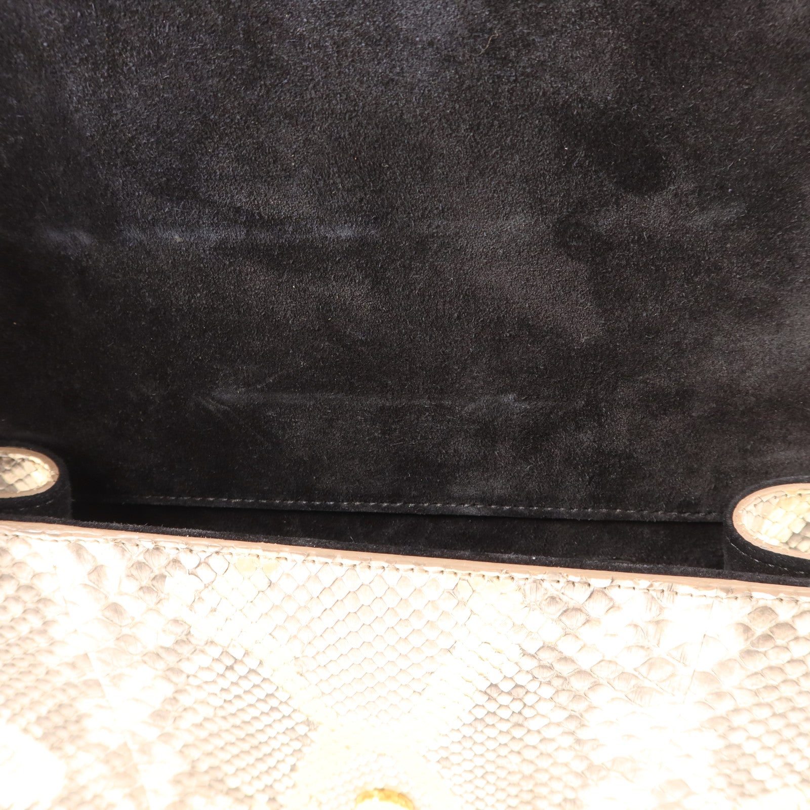 SAINT LAURENT 蛇皮皮革Kate Medium Tassel Bag金扣鏈帶肩背袋