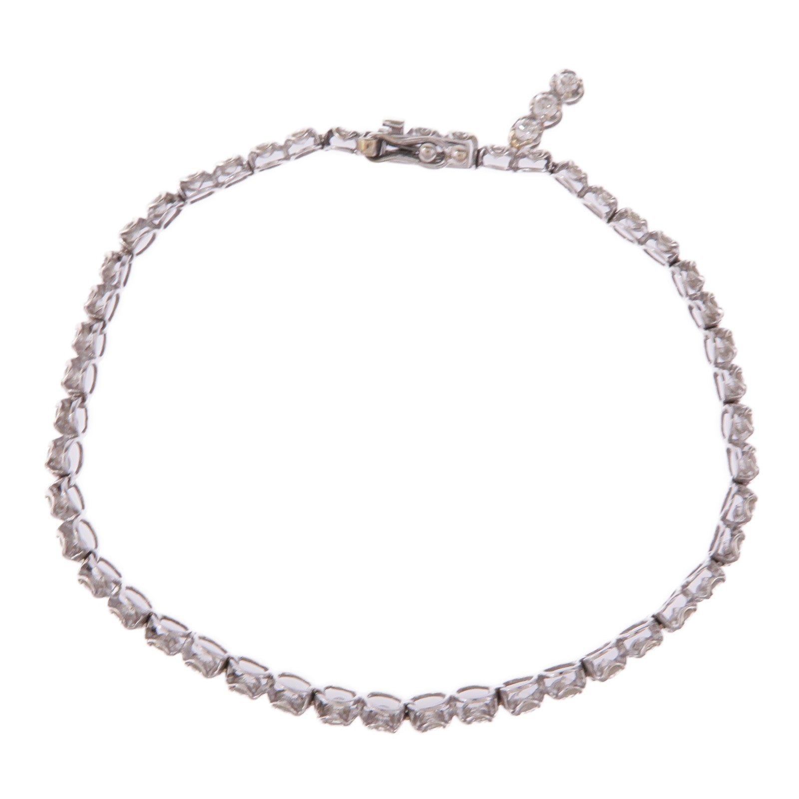 JEWELRY 18K白金Diamond Bracelet鑽石項鍊