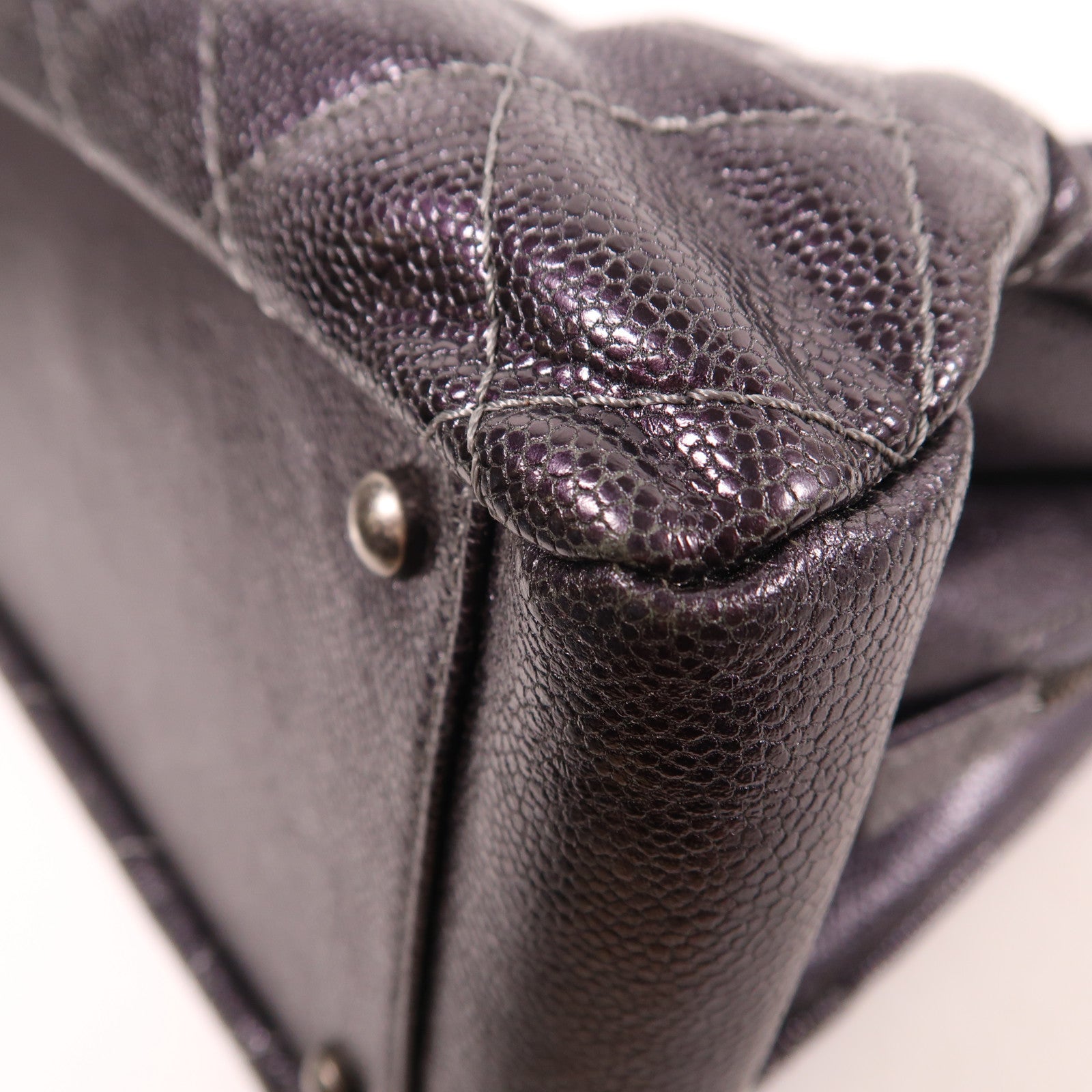 CHANEL 牛皮皮革Shoulder Bag鏈帶肩背袋