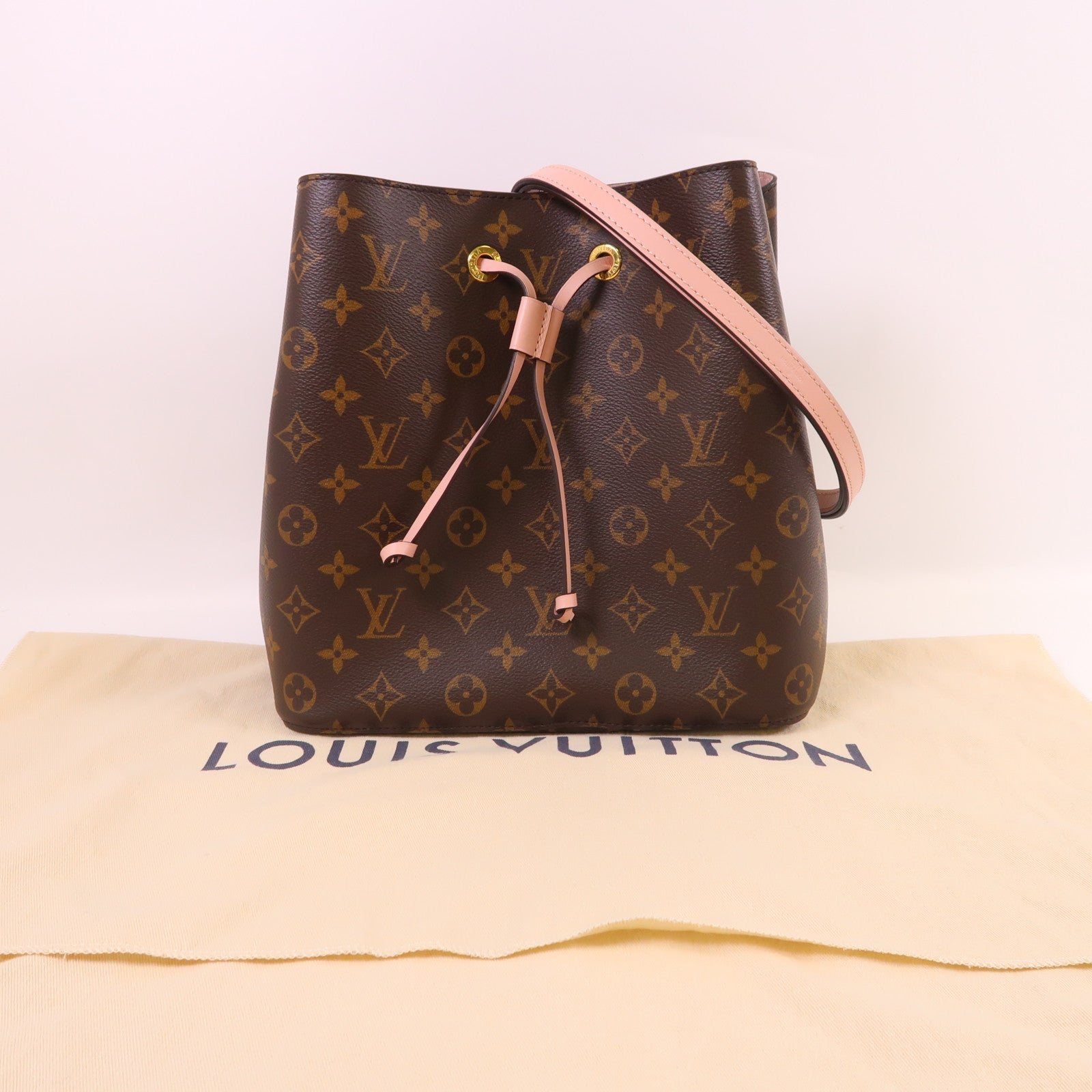 LOUIS VUITTON Monogram Neo Noe金扣手挽肩背兩用袋