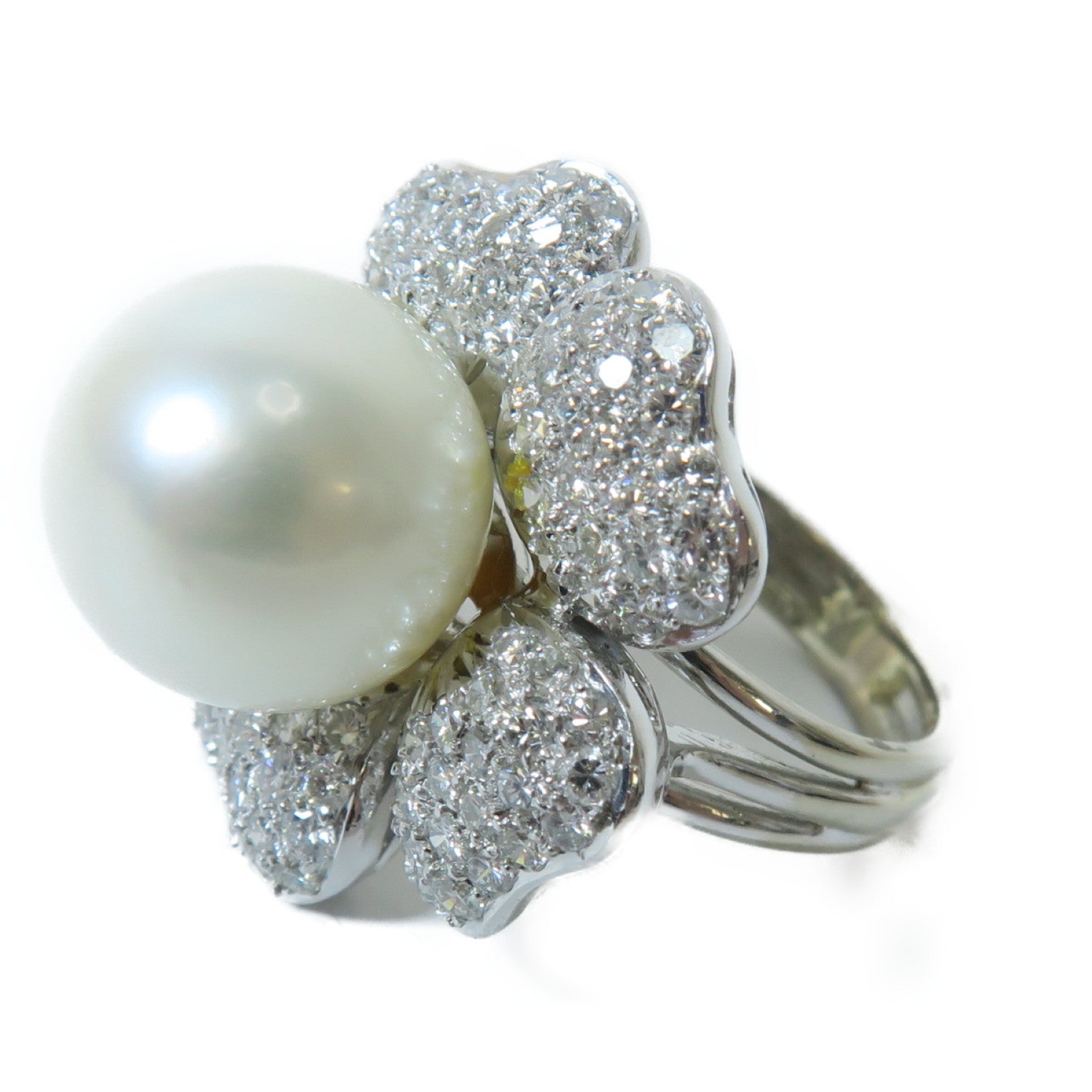 JEWELRY 【激減優惠】18K白金Ring戒指US#7