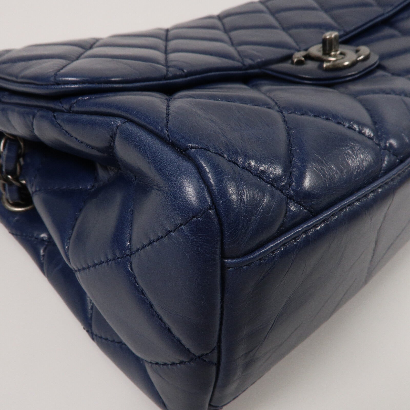 CHANEL 牛皮皮革Chain Shoulder鏈帶肩背袋
