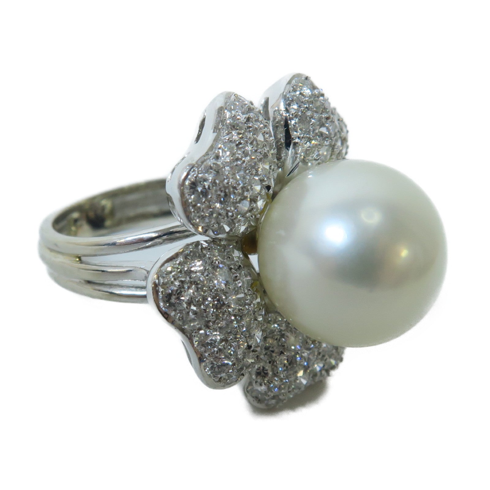 JEWELRY 【激減優惠】18K白金Ring戒指US#7