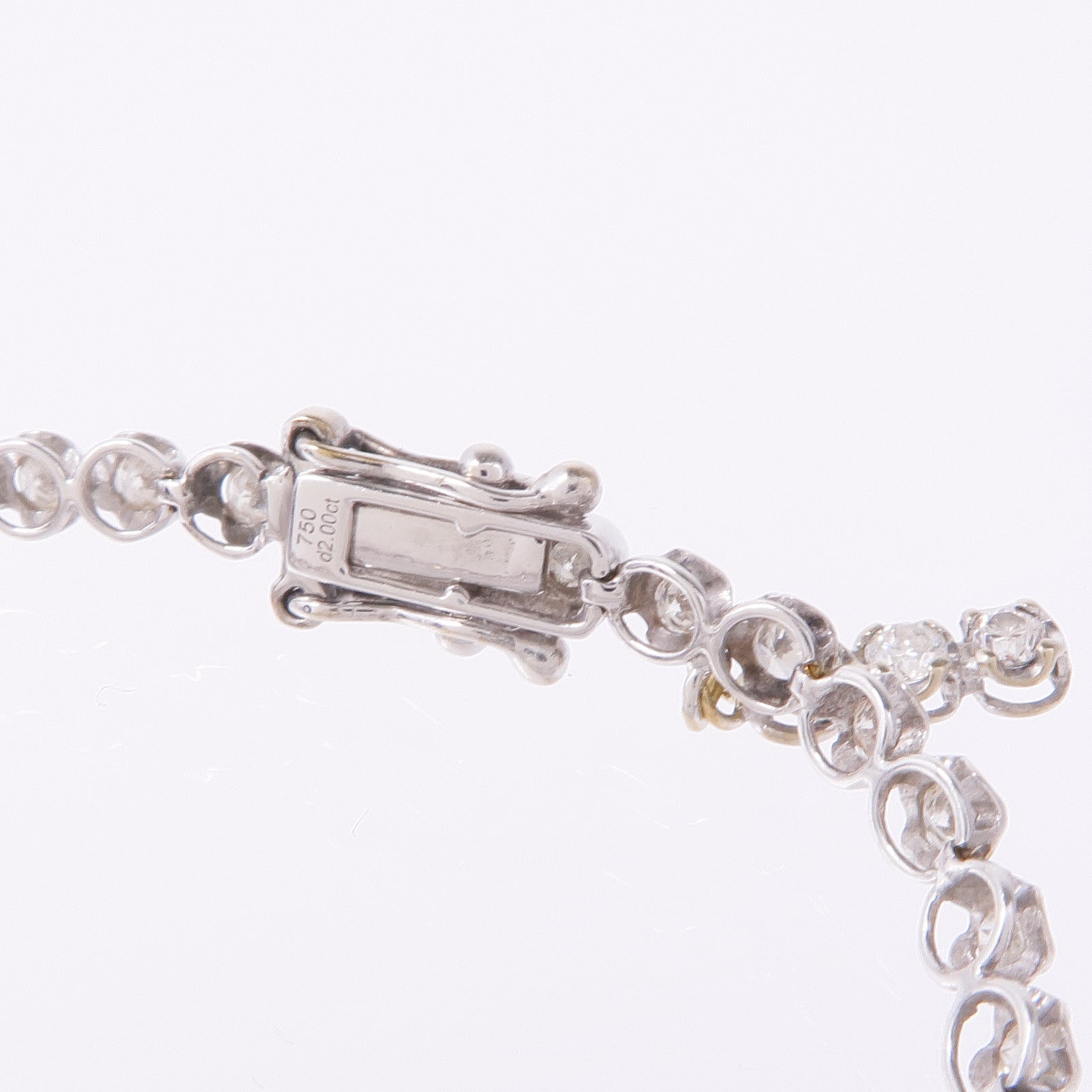 JEWELRY 18K白金Diamond Bracelet鑽石項鍊