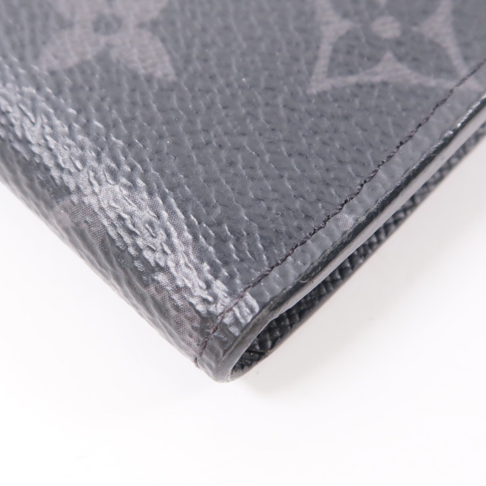 LOUIS VUITTON 【激減優惠】Monogram Eclipse Porte Monnaie Jour銀扣零錢包