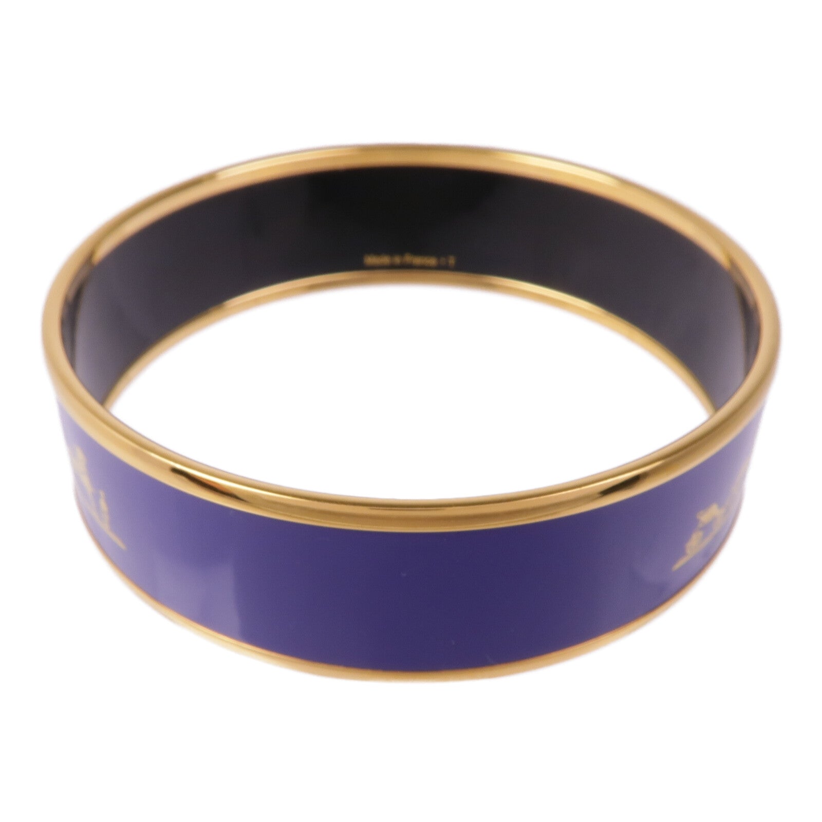 HERMES 金屬/琺瑯Caleche Bracelet手鐲