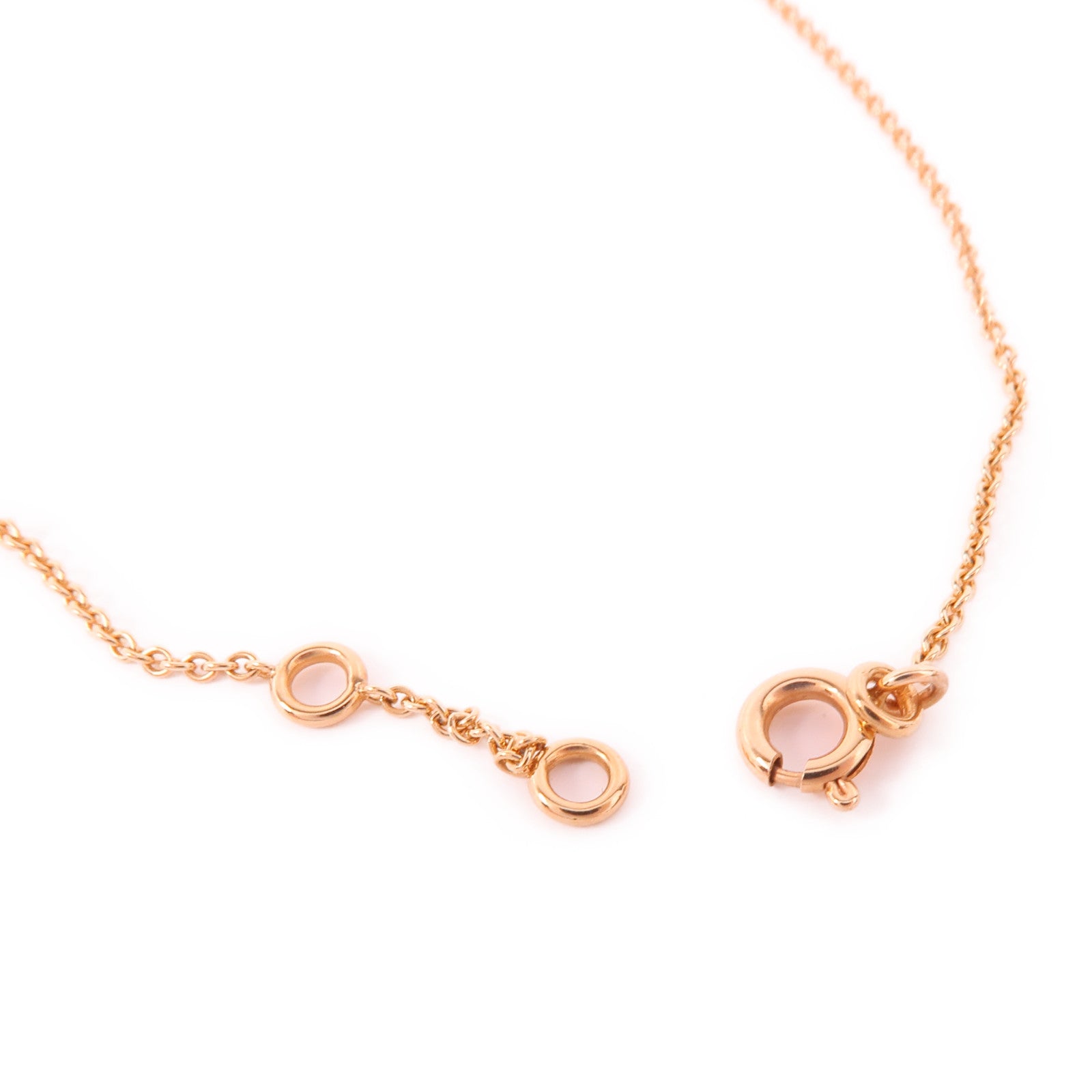 HERMES 18K玫瑰金Farandole Pendant項鍊