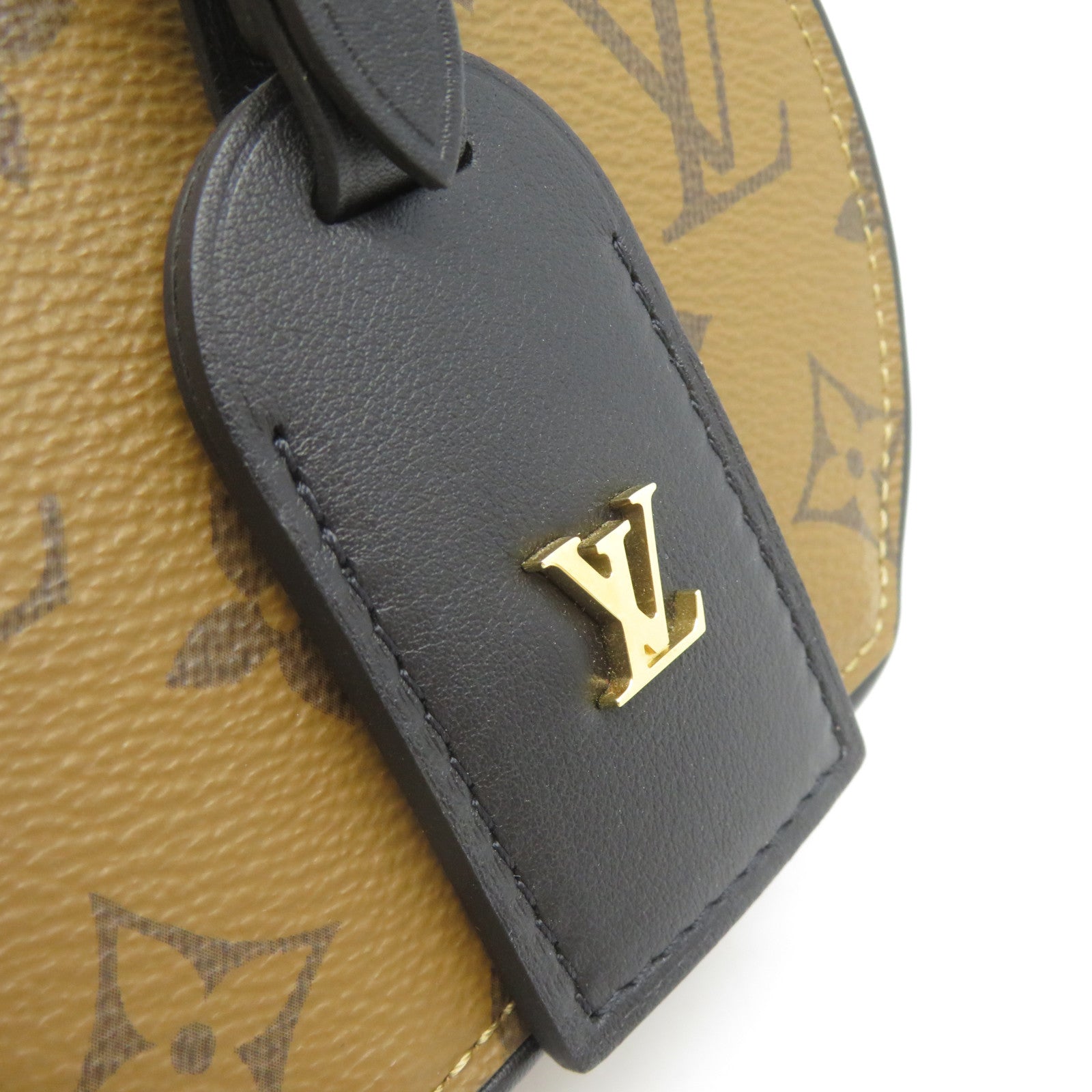 LOUIS VUITTON **【激減優惠】Monogram Mini Boite Chapean Shoulder Bag金扣手挽肩背兩用袋啡色