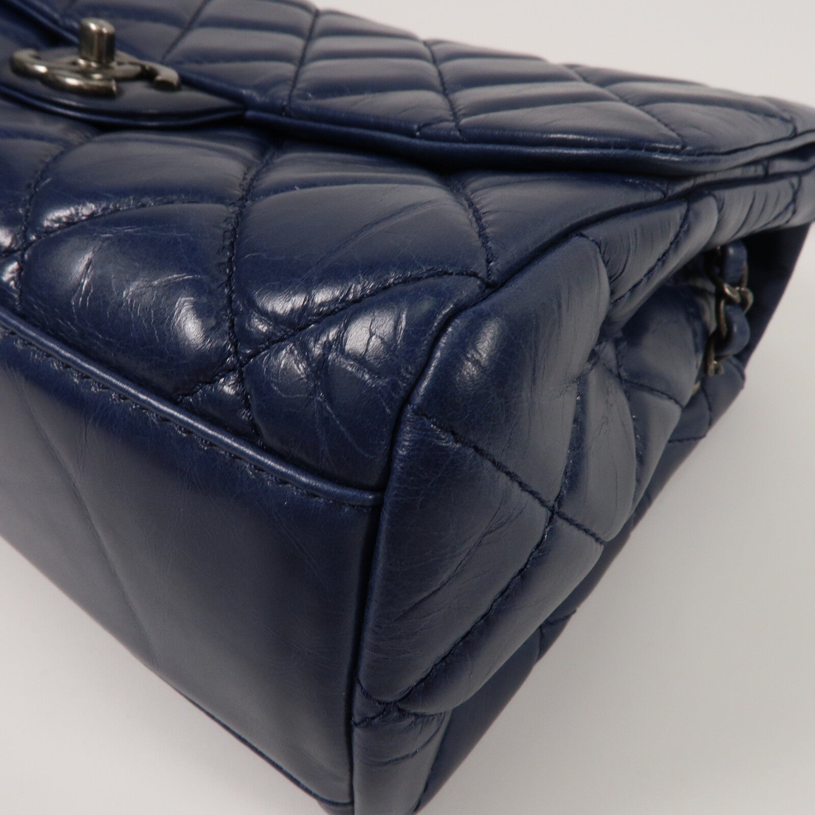 CHANEL 牛皮皮革Chain Shoulder鏈帶肩背袋