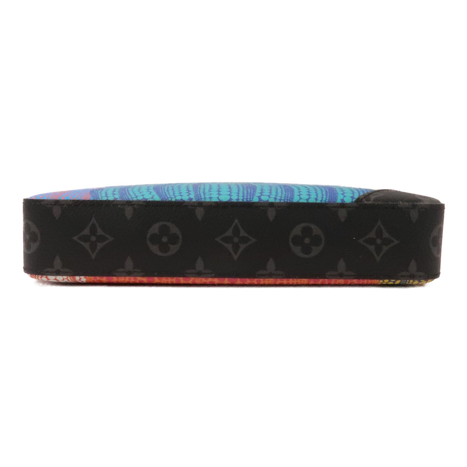 LOUIS VUITTON Monogram Eclipse YK x Trio Messenger銀扣肩背袋