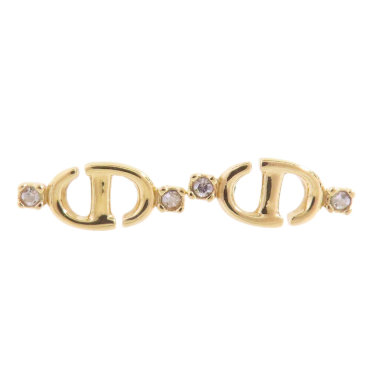 Dior 金屬CD Earrings金扣耳環