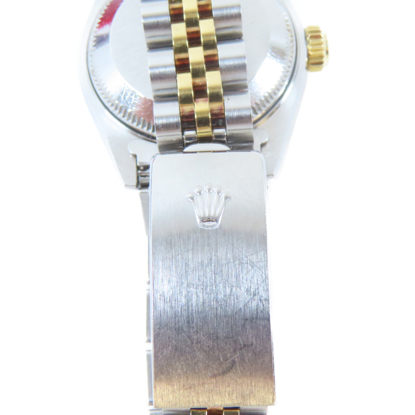 ROLEX Datejust不鏽鋼手錶自動機芯白色#14.5cm