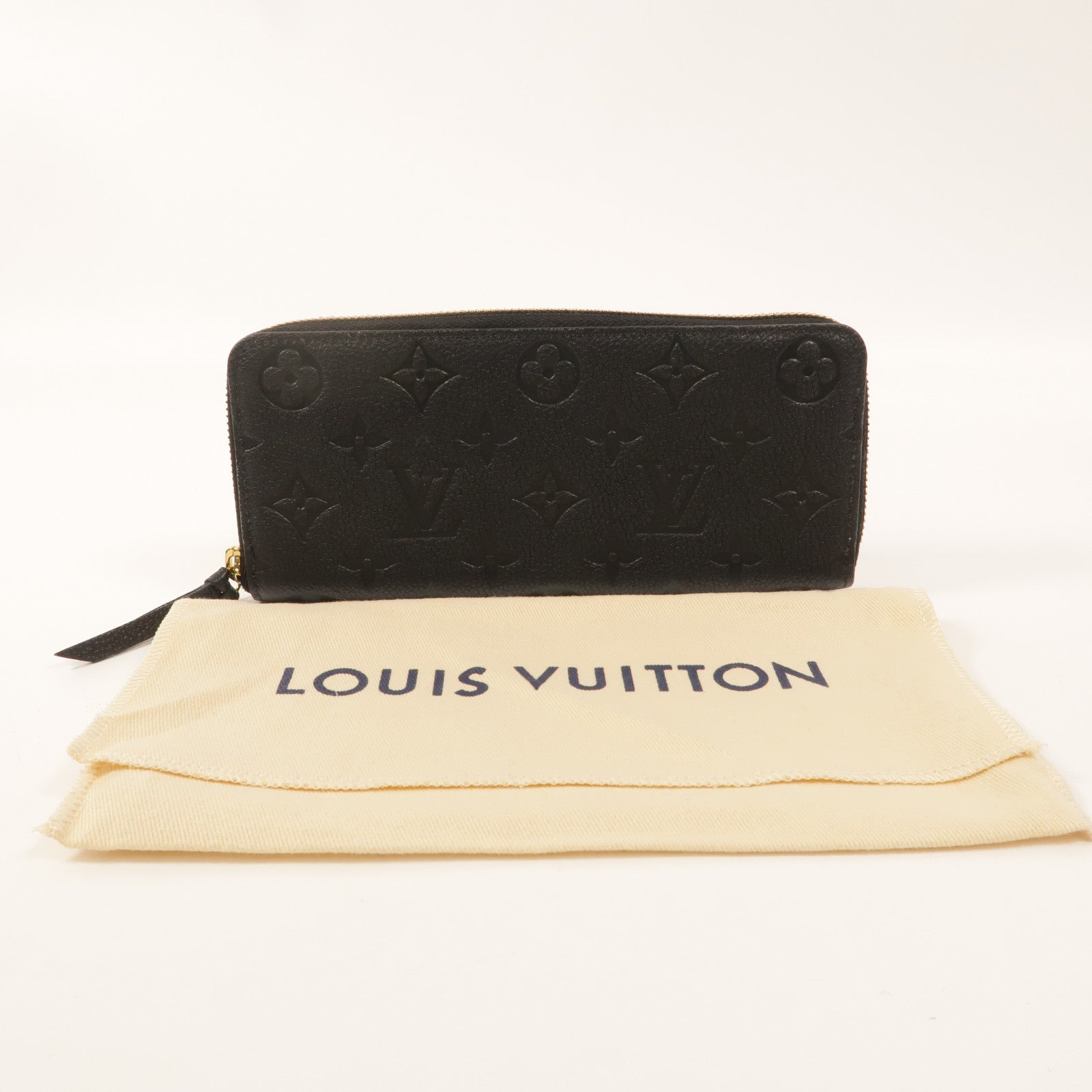 LOUIS VUITTON Monogram Empreinte Portefeuille Clemence長錢包