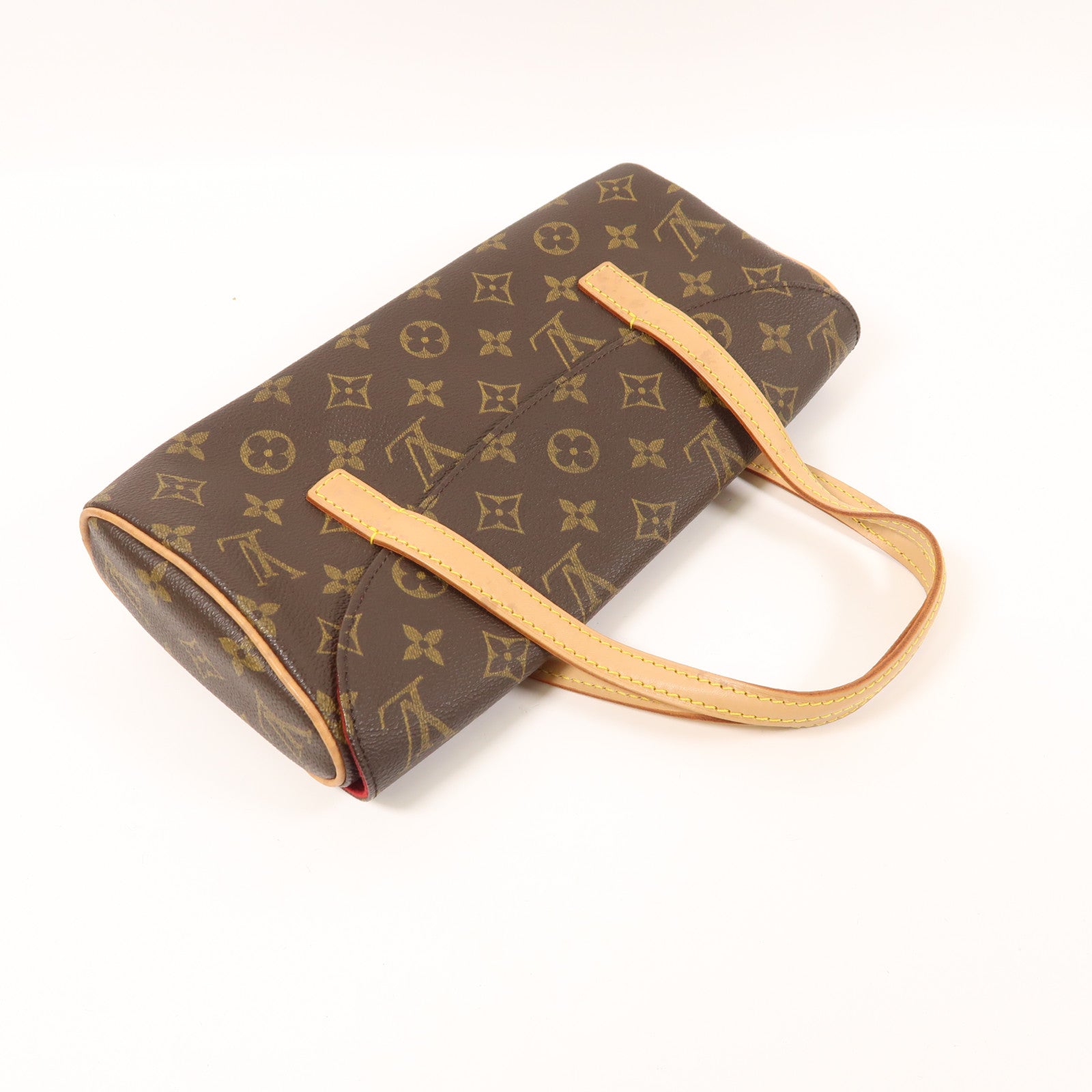LOUIS VUITTON Monogram Sonatine金扣手挽袋