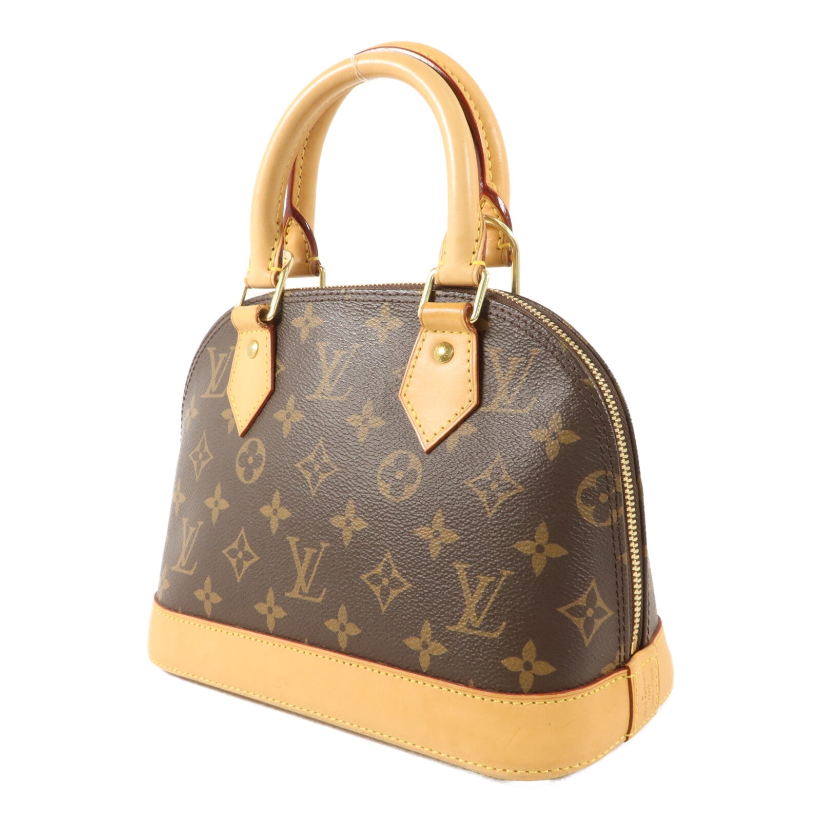 LOUIS VUITTON Monogram Alma BB金扣手挽肩背兩用袋