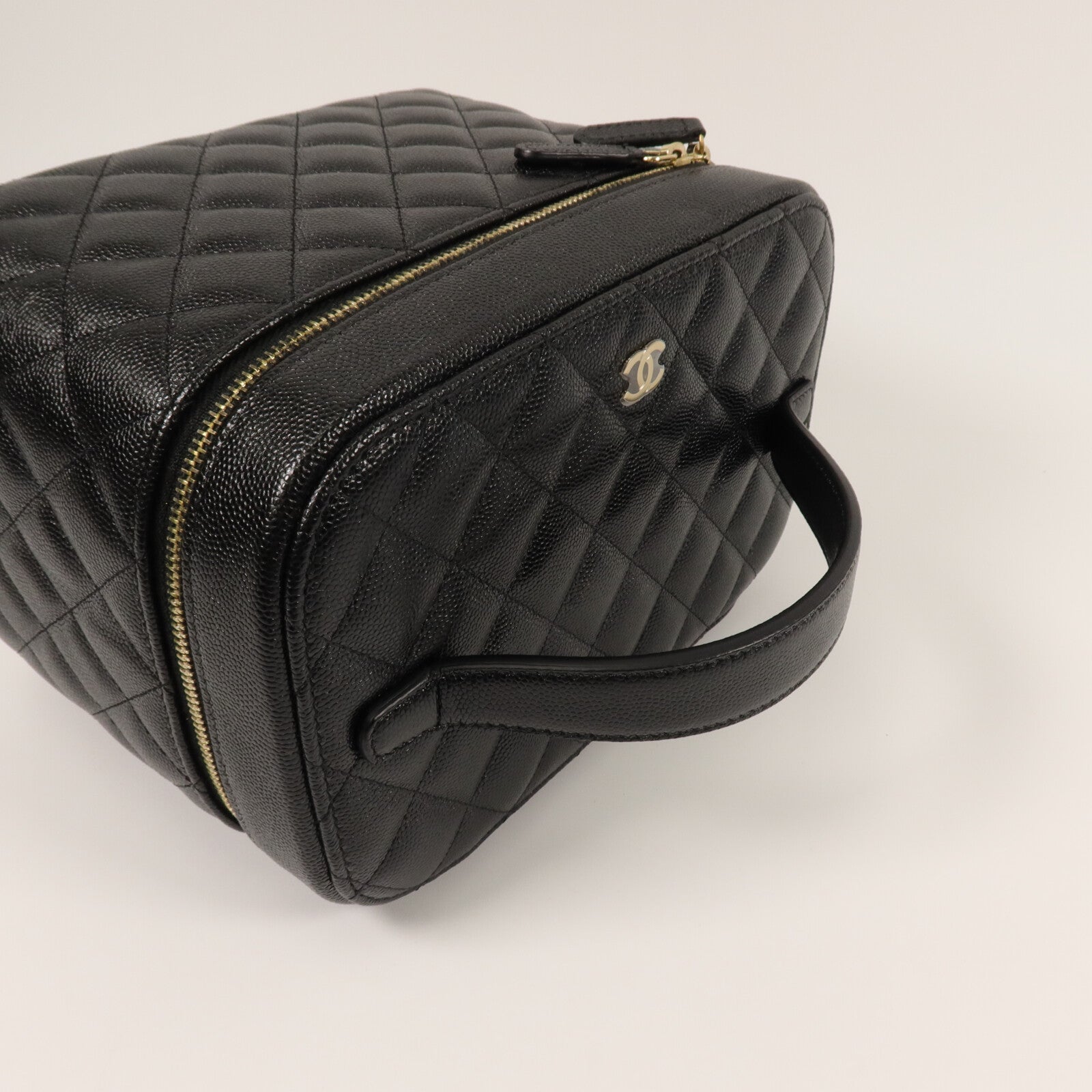 CHANEL 牛皮皮革Vanity Bag手挽袋