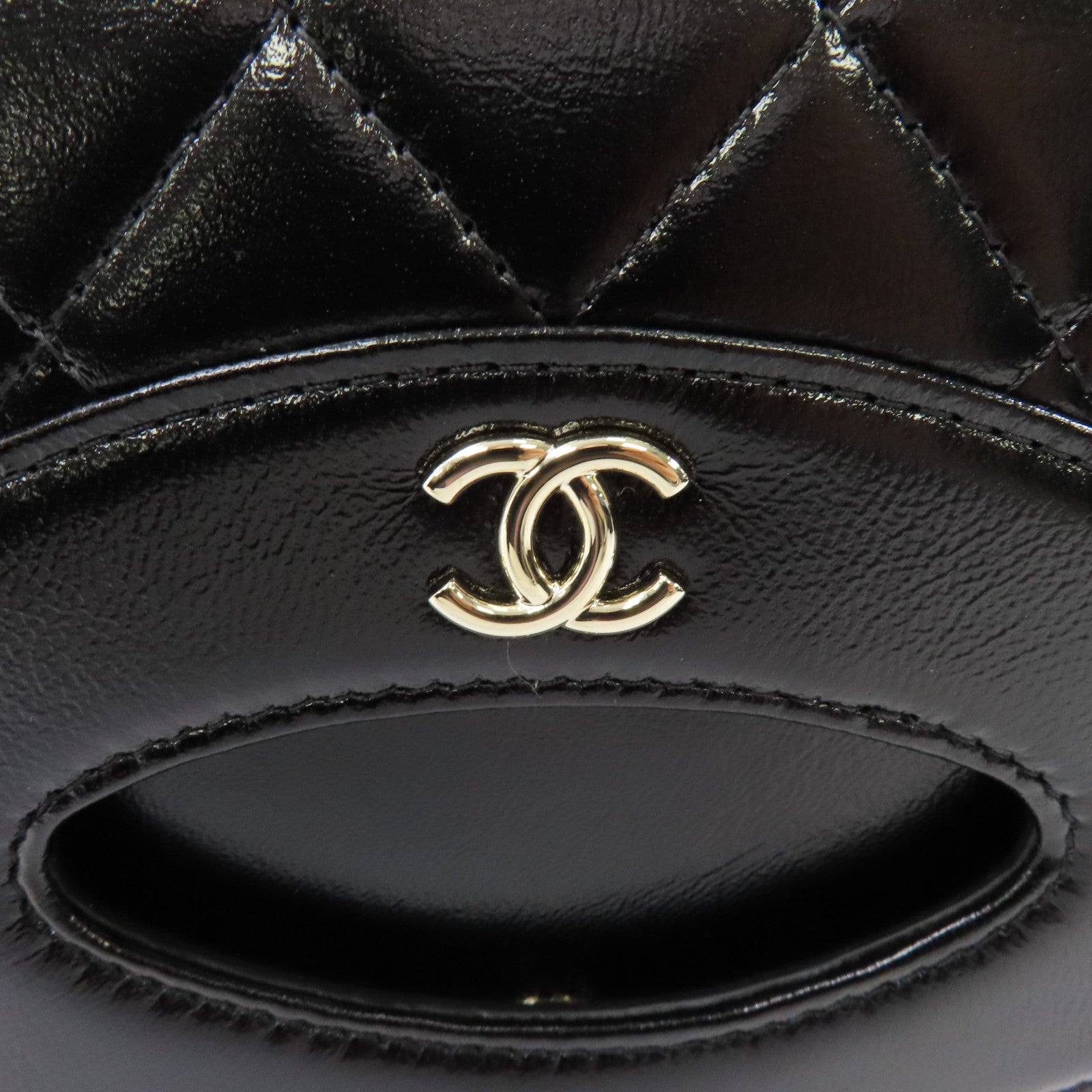 CHANEL 【激減優惠】菱格牛皮皮革Chanel 31 Wallet On Chain金扣鏈帶肩背袋黑色