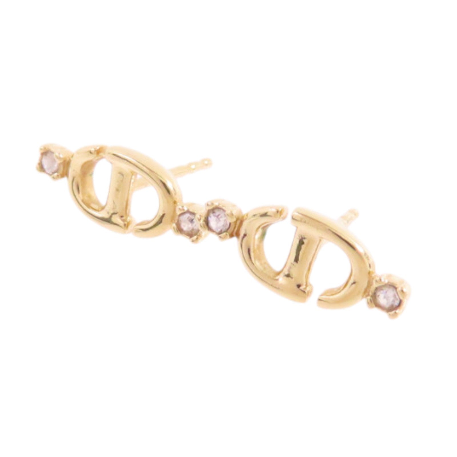 Dior 金屬CD Earrings金扣耳環